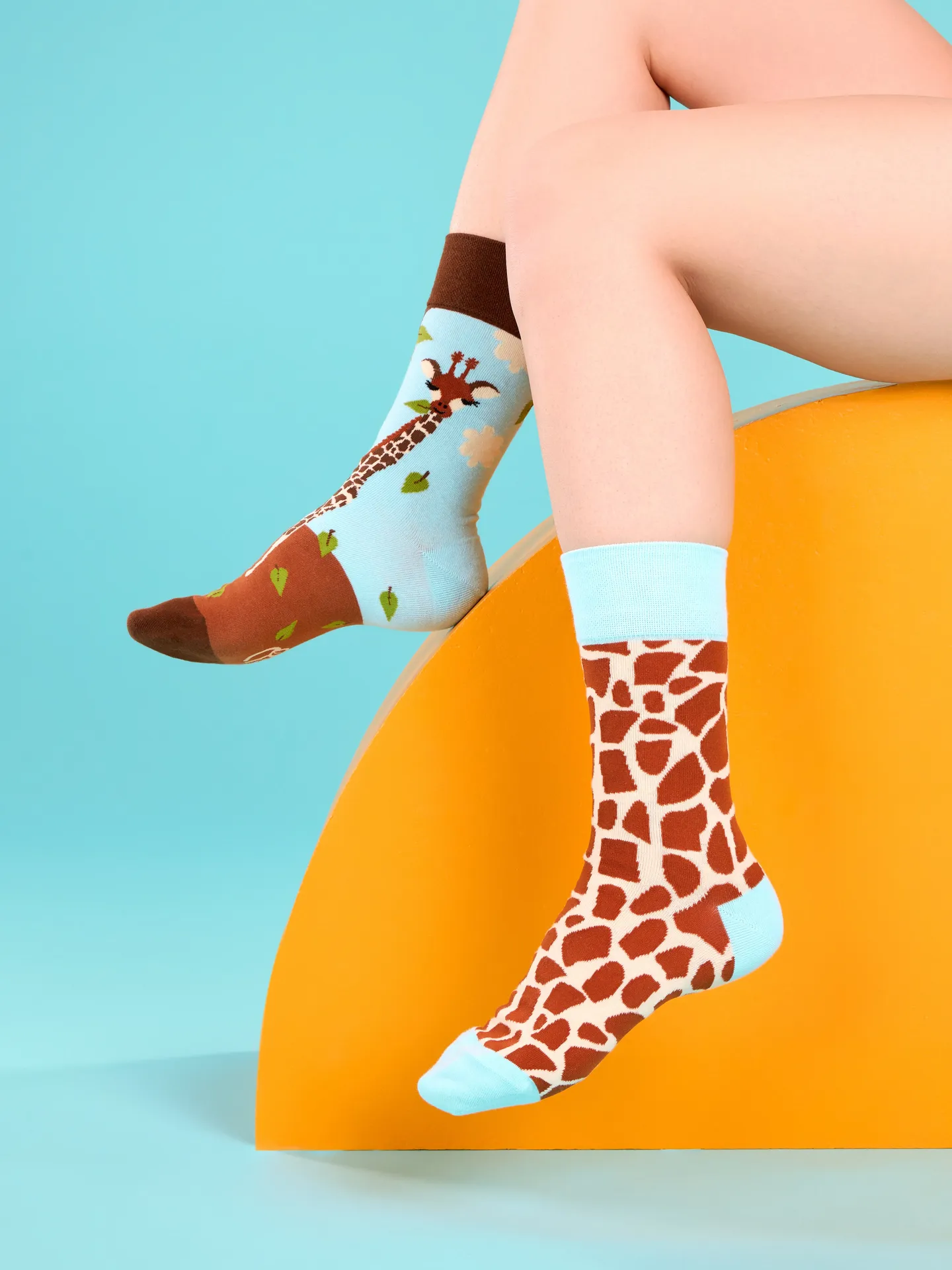 Vrolijke sokken Schattige giraffe - Image 4