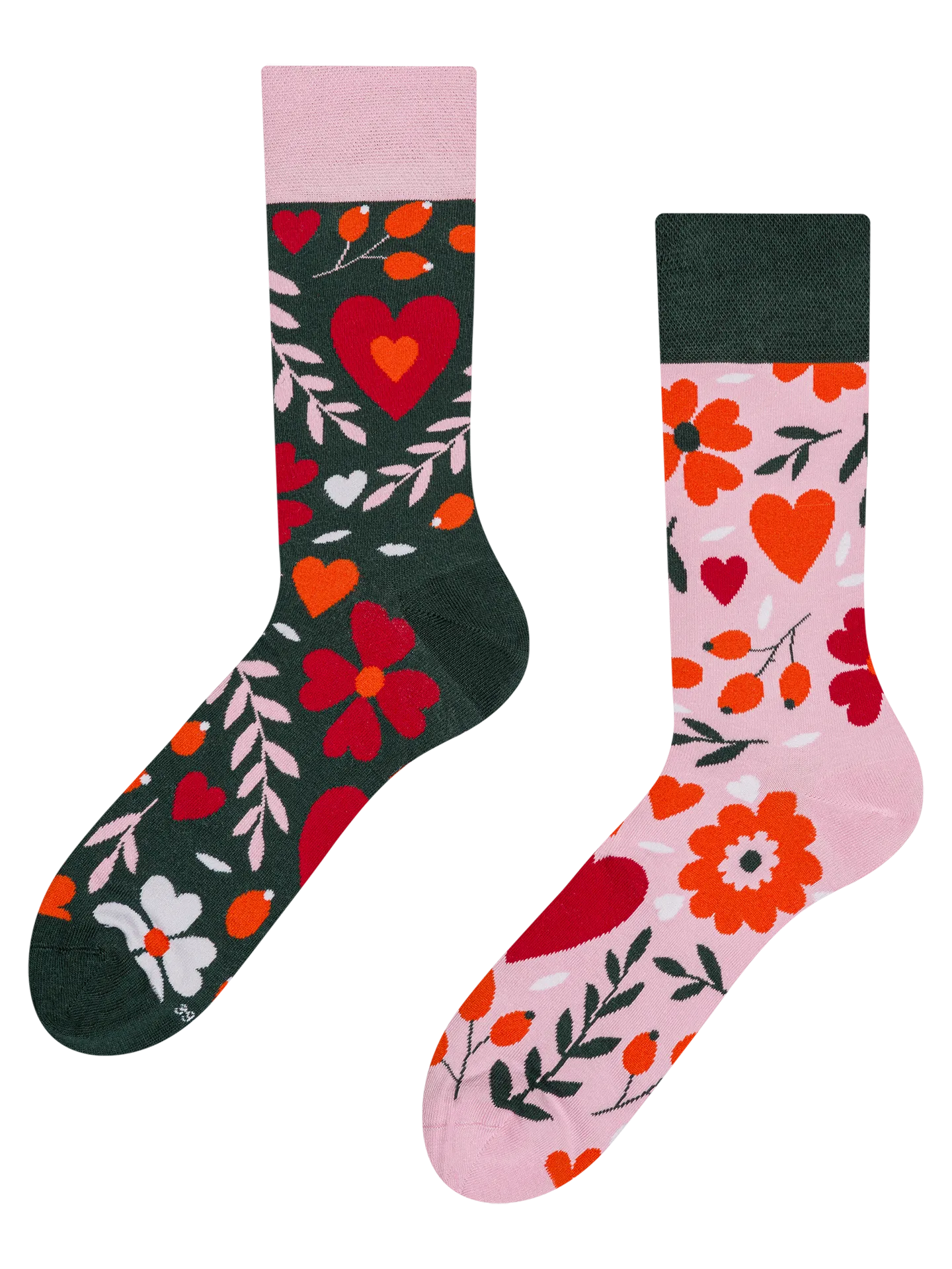 Vrolijke sokken Bloemenliefde