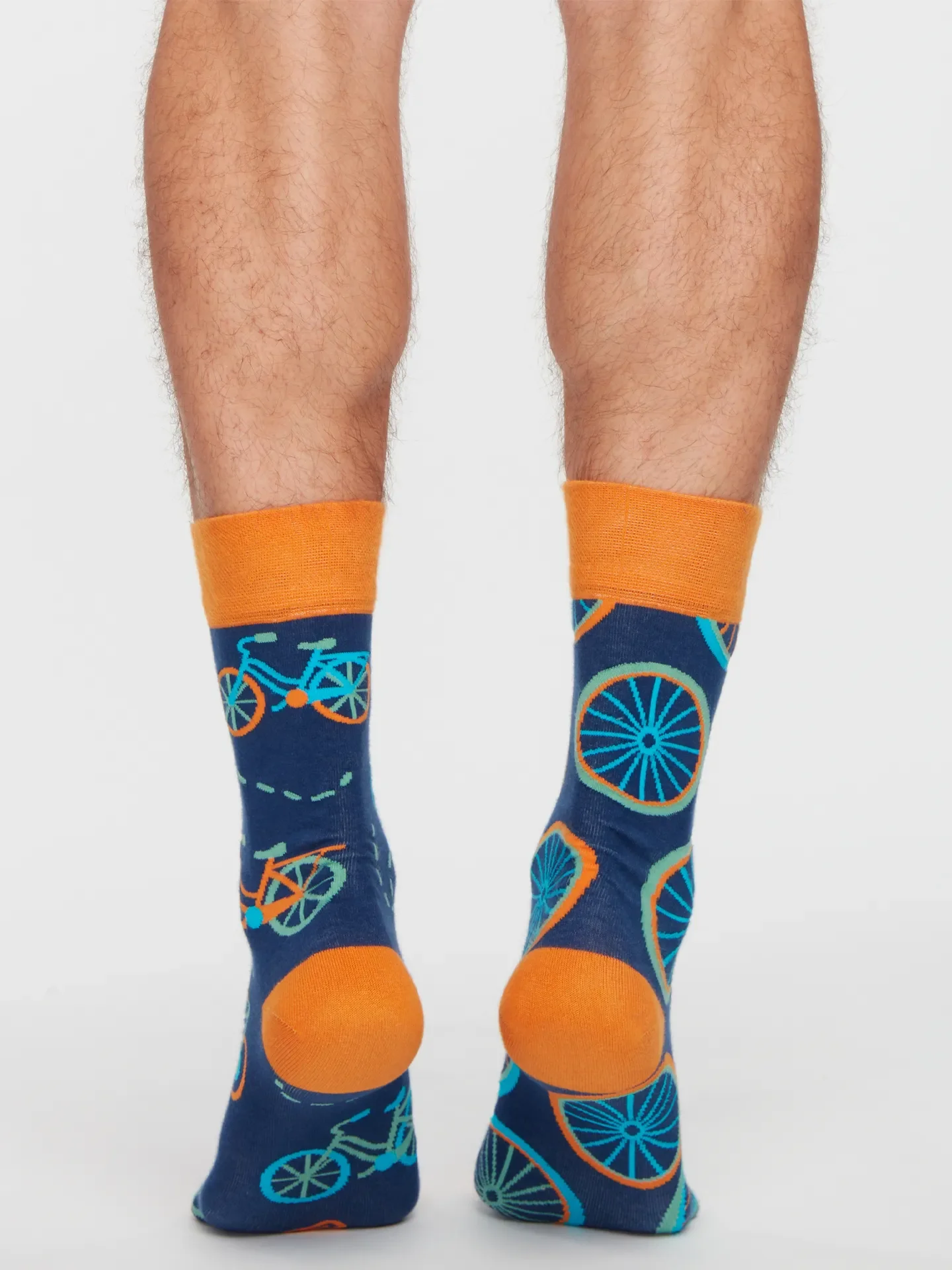 Vrolijke sokken Oranje fiets - Image 3