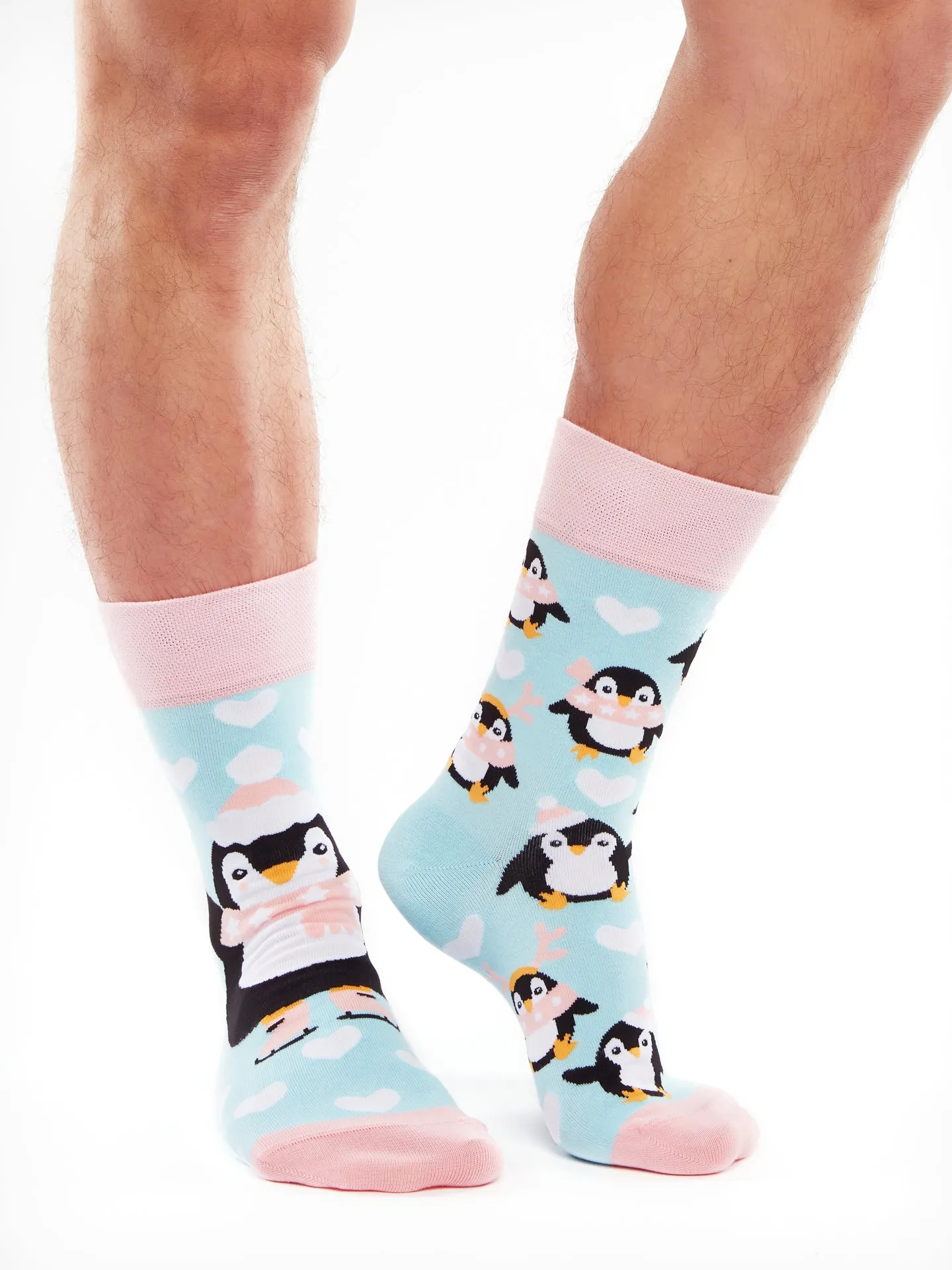 Vrolijke sokken Schaatsende pinguïn - Image 2