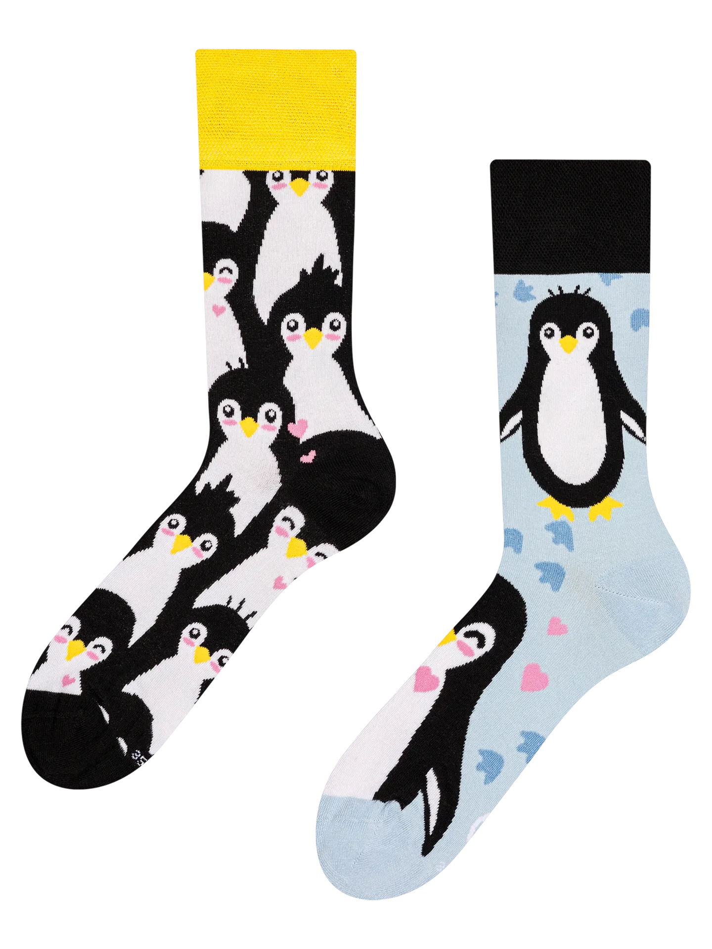 Vrolijke sokken Winterpinguïn