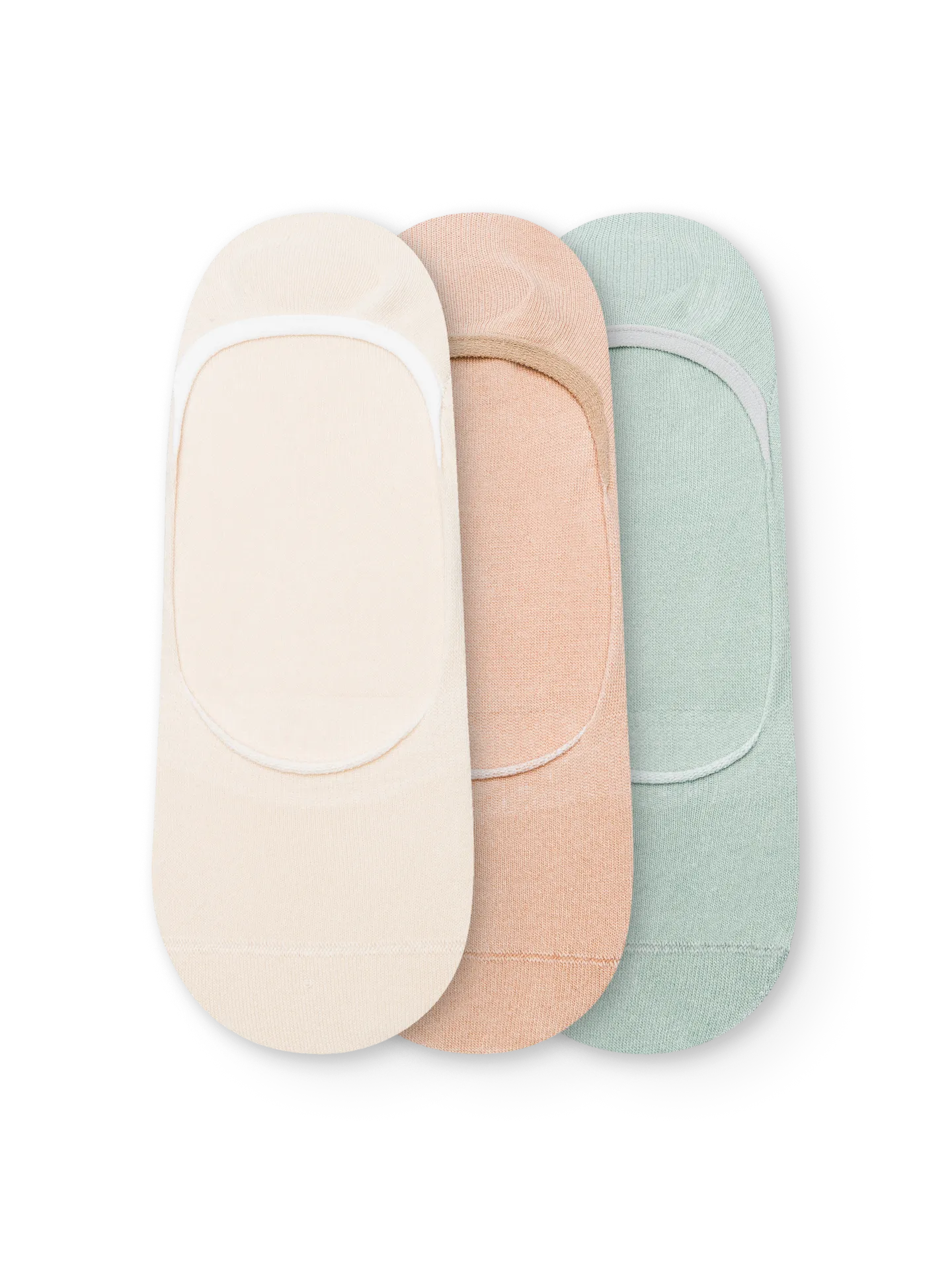 Sandy Beach klassieke no-show sokken 3-pack