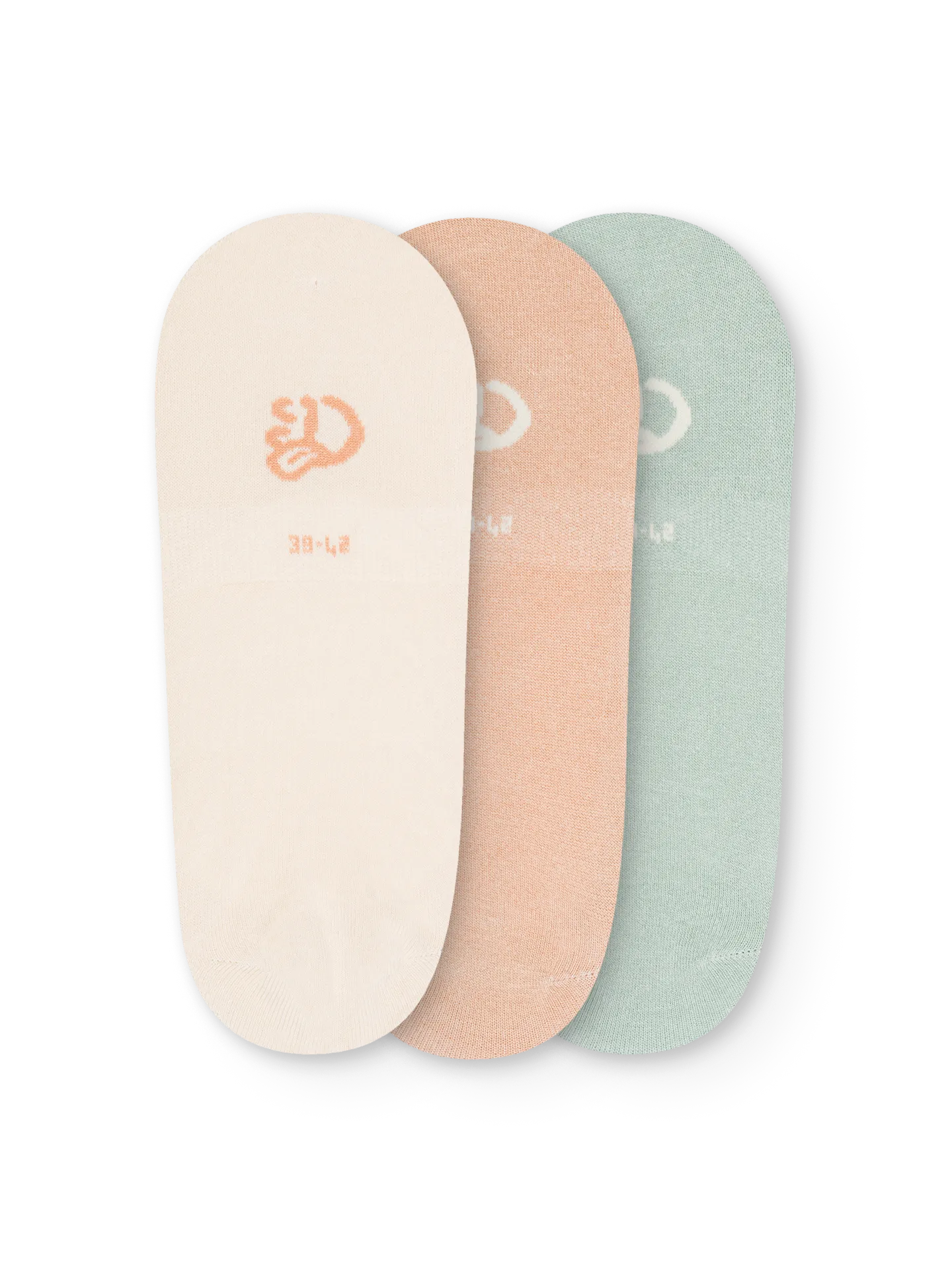 Sandy Beach klassieke no-show sokken 3-pack - Image 2