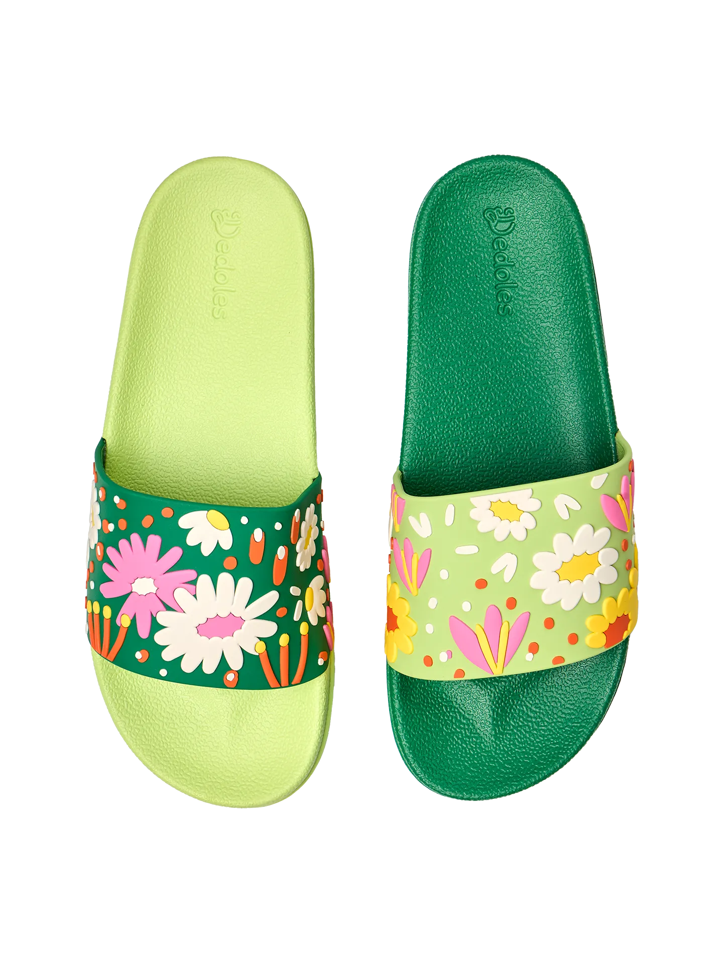 Vrolijke sliders voor kinderen Bloementuin