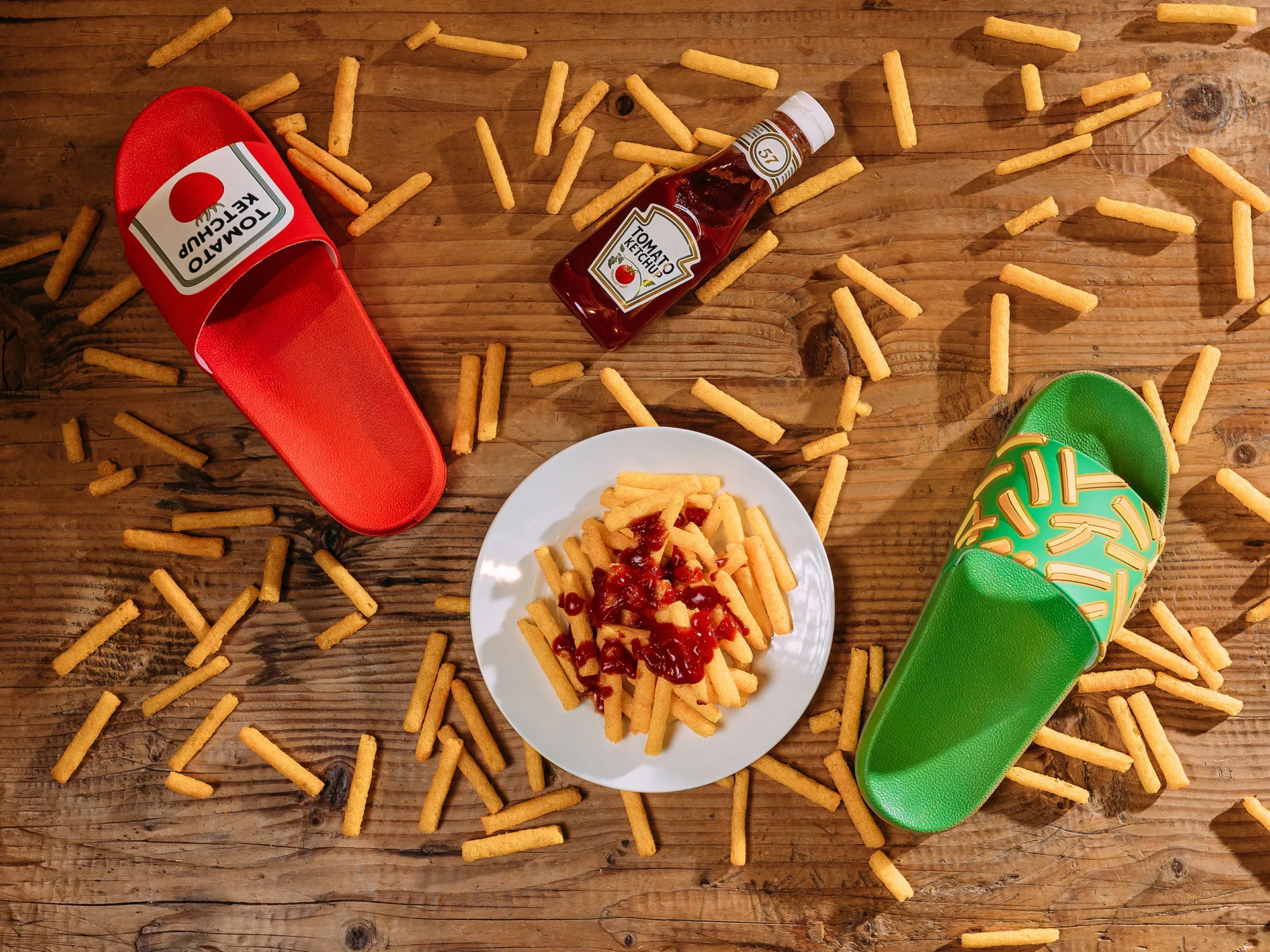Vrolijke sliders Frietjes met ketchup - Image 5