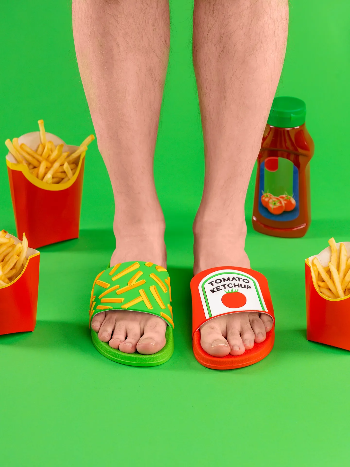 Vrolijke sliders Frietjes met ketchup - Image 6