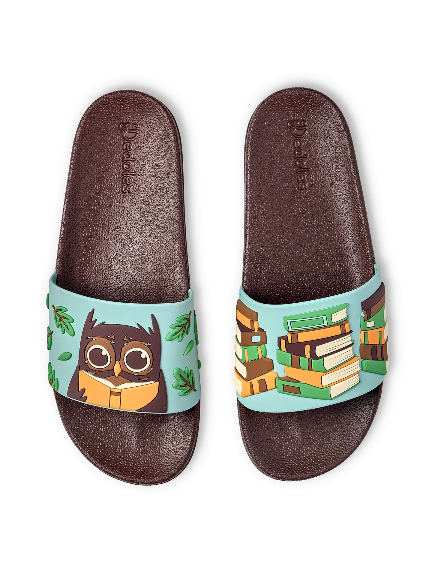 Vrolijke sliders Uil en boeken