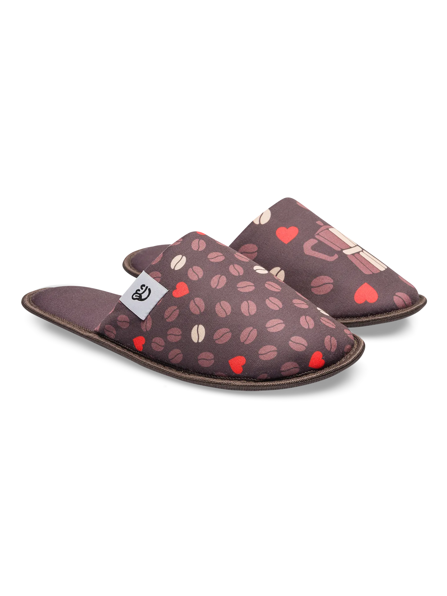 Vrolijke slippers Koffieliefde - Image 2