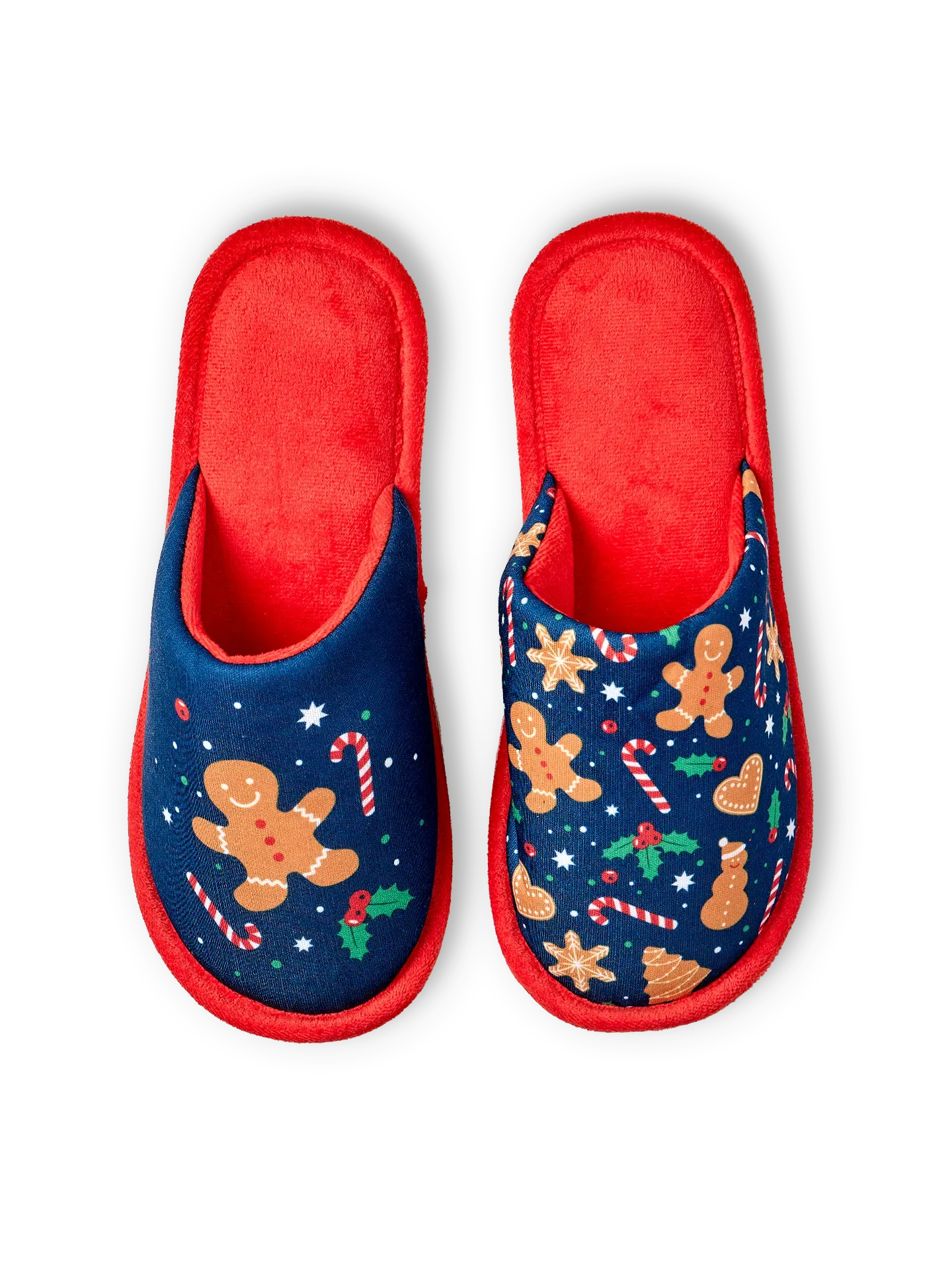 Vrolijke slippers Speculaas & snoep