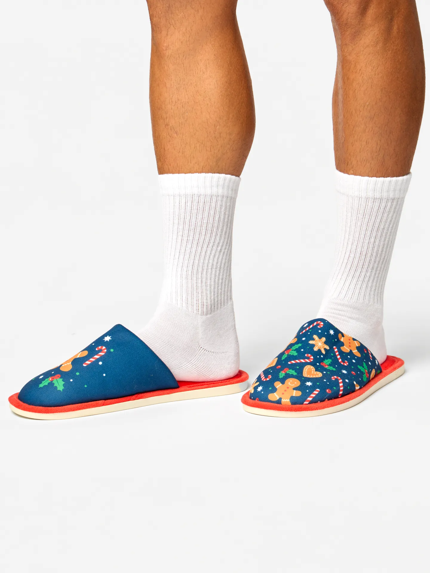Vrolijke slippers Speculaas & snoep - Image 2