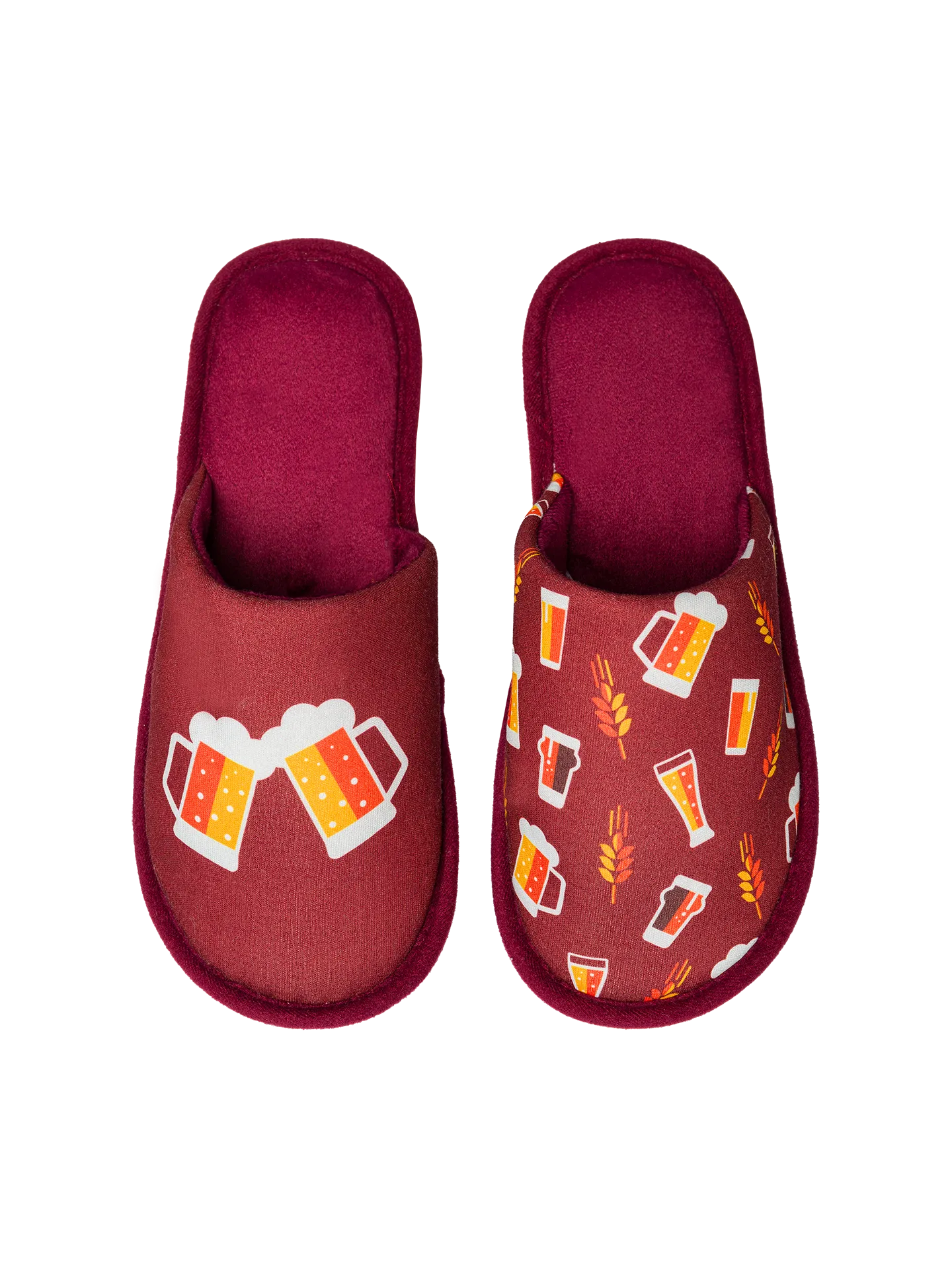 Vrolijke slippers Gouden bier