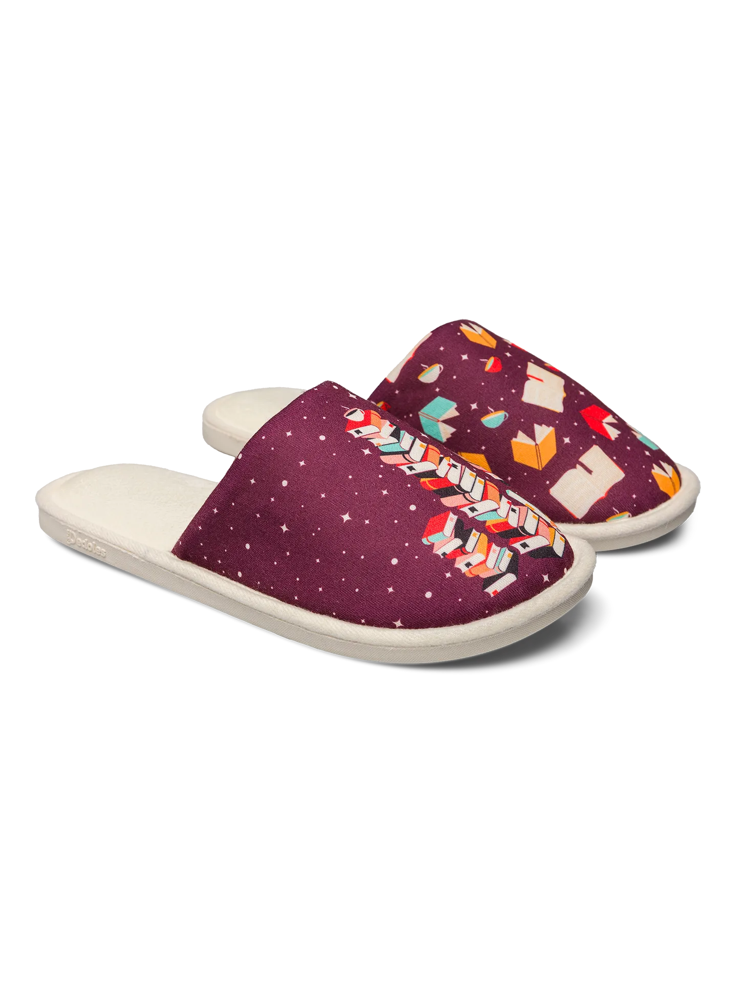 Vrolijke slippers Magische boeken - Image 2