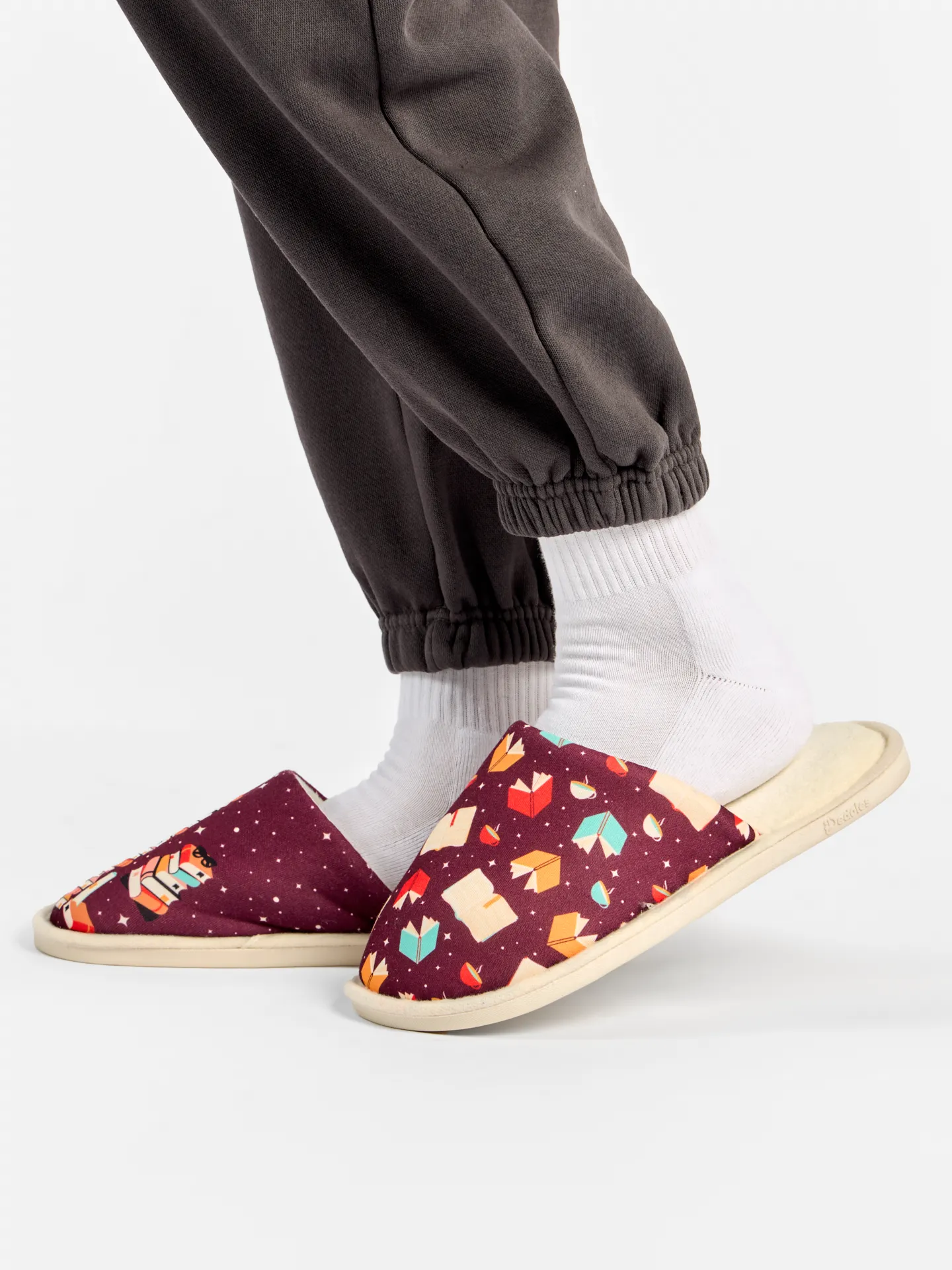 Vrolijke slippers Magische boeken - Image 4