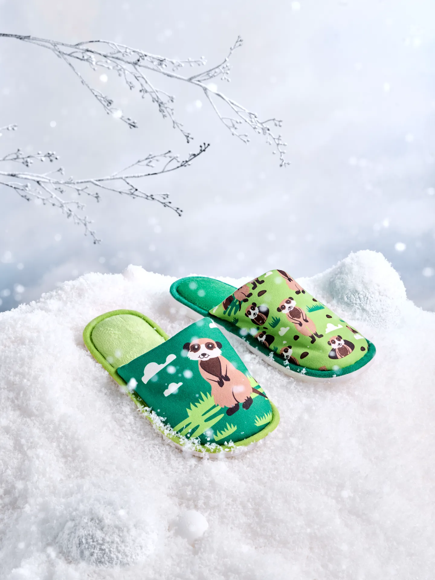 Vrolijke slippers Stokstaartjes - Image 6