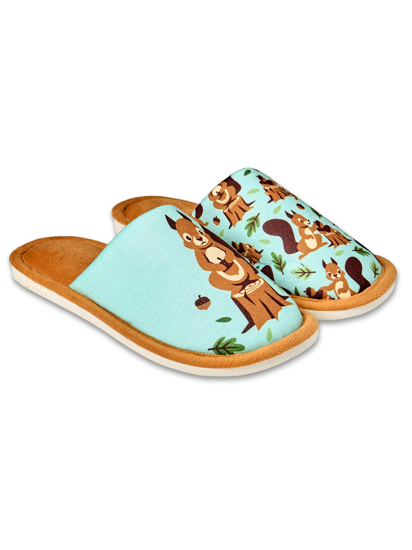 Vrolijke slippers Eekhoorn in het bos - Image 3