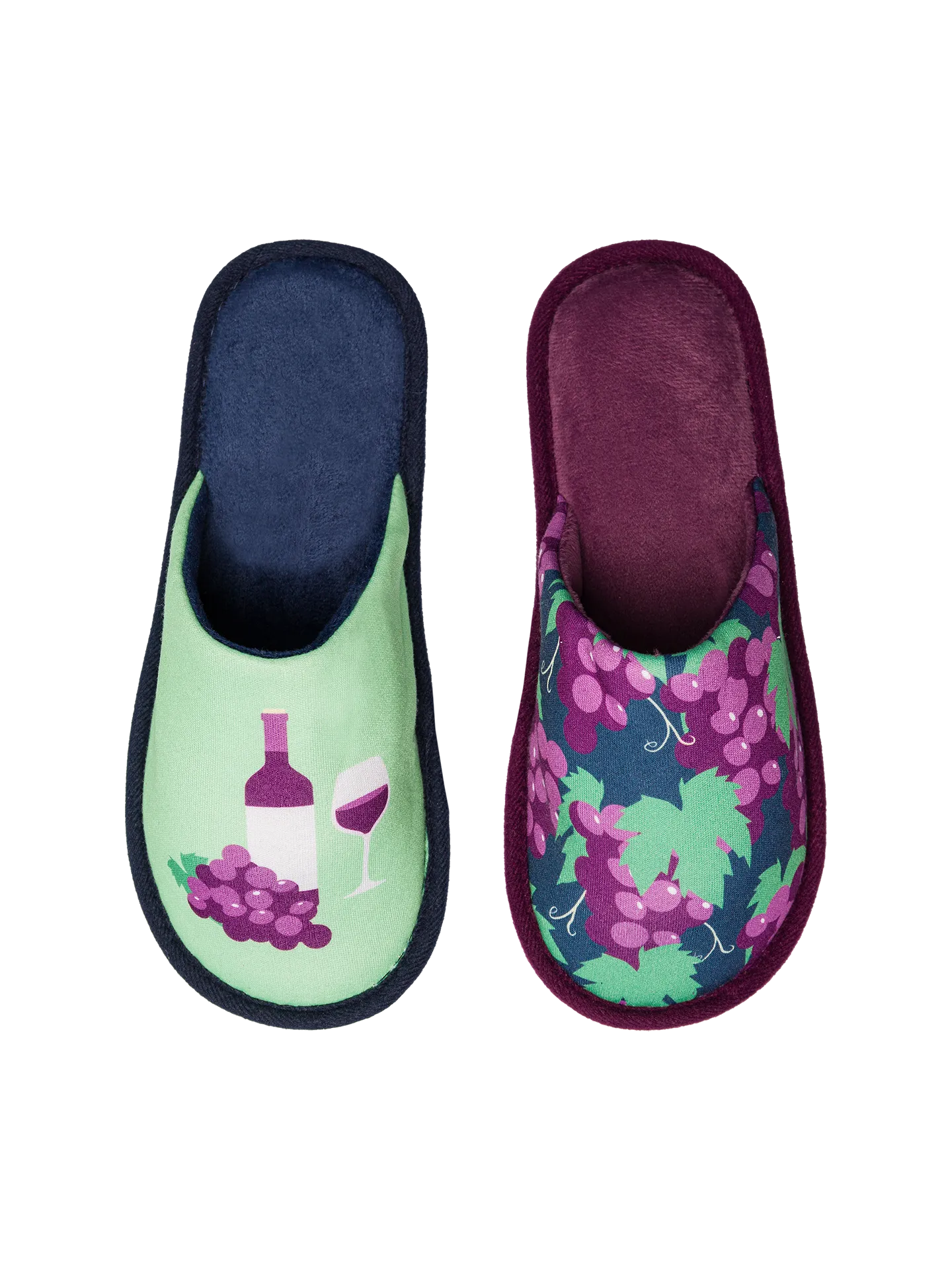 Vrolijke slippers Wijnmaker
