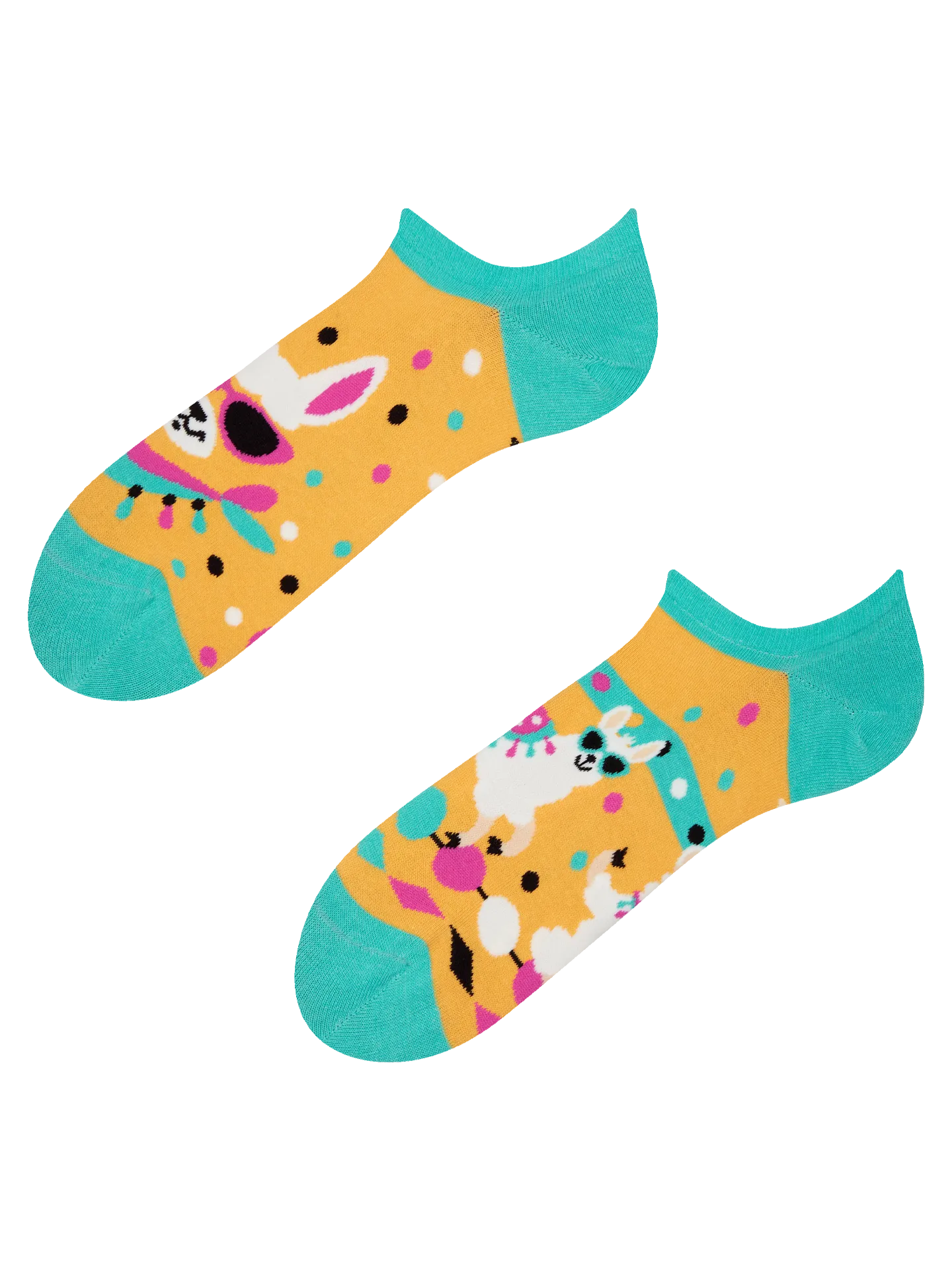 Vrolijke sneakersokken Cool lama