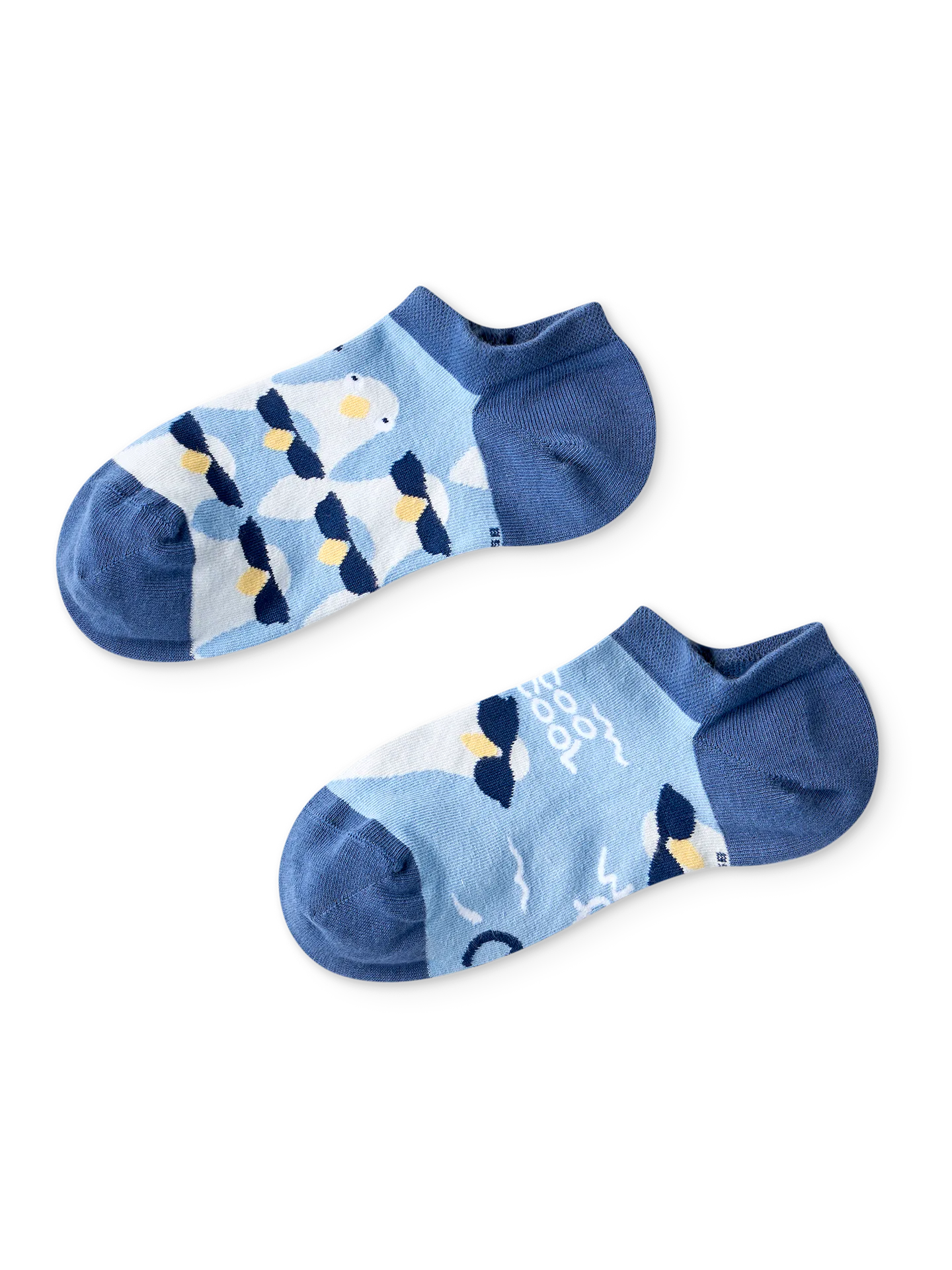 Vrolijke sneakersokken Coole duiven