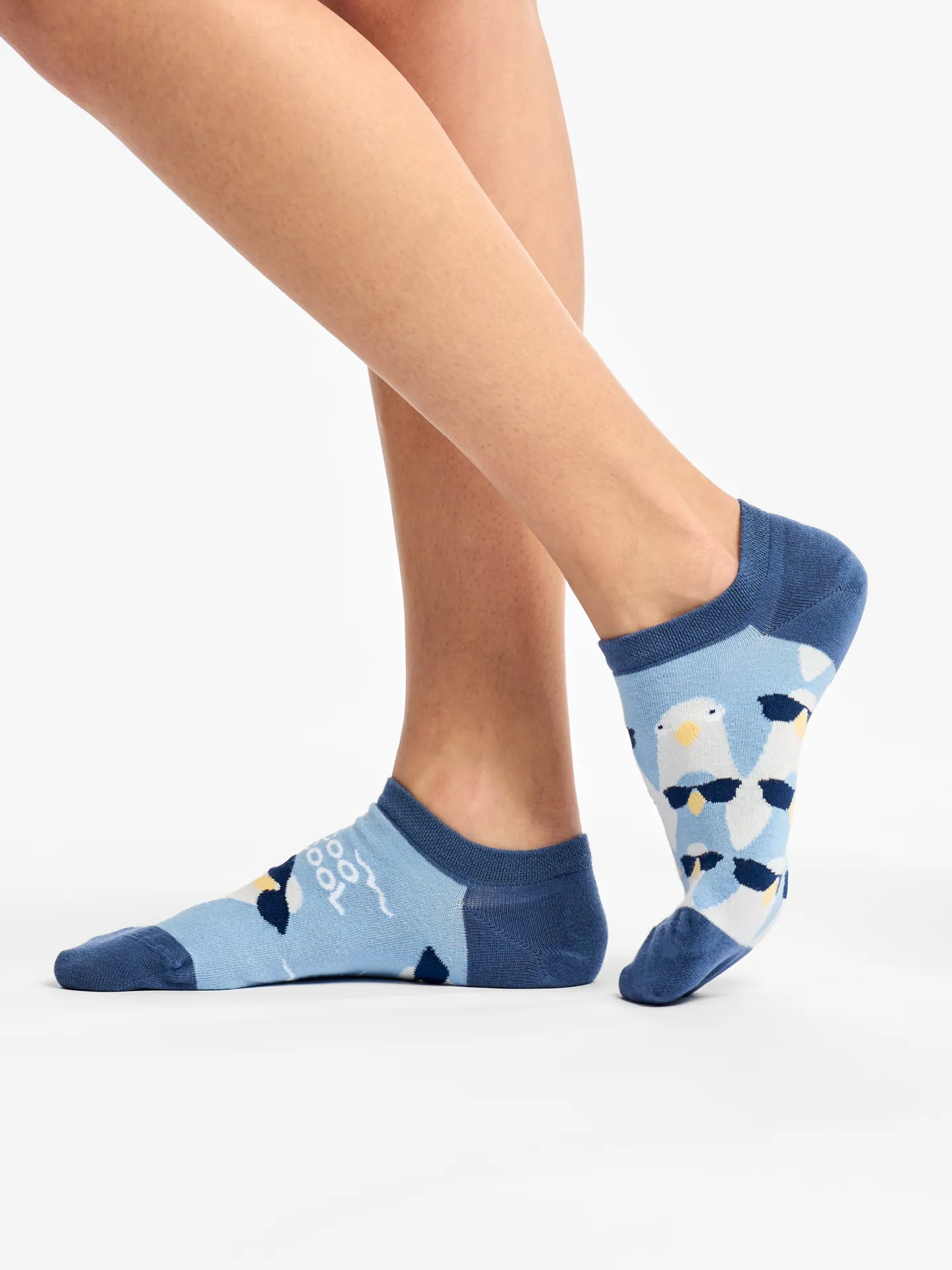 Vrolijke sneakersokken Coole duiven - Image 2