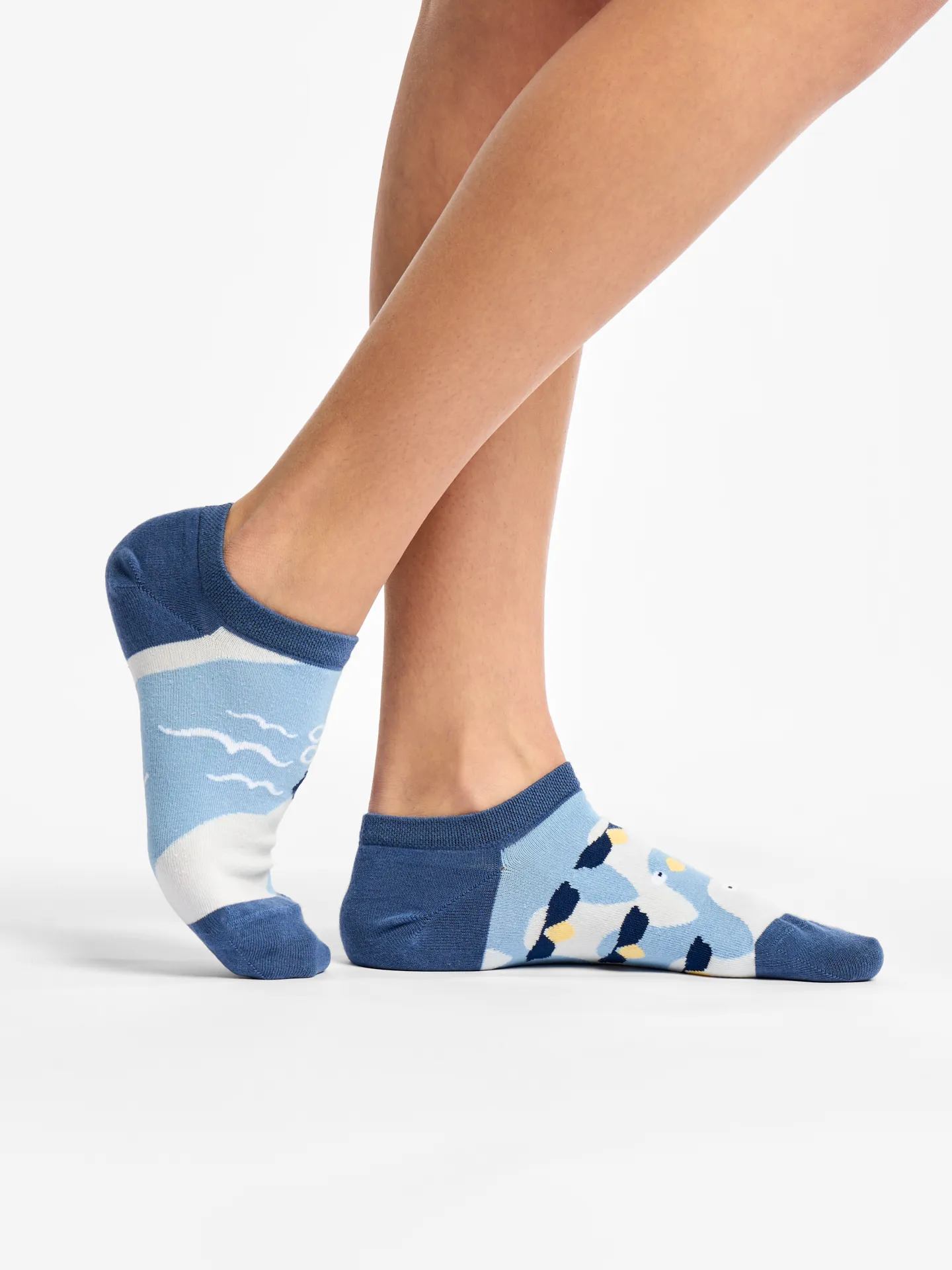 Vrolijke sneakersokken Coole duiven - Image 3