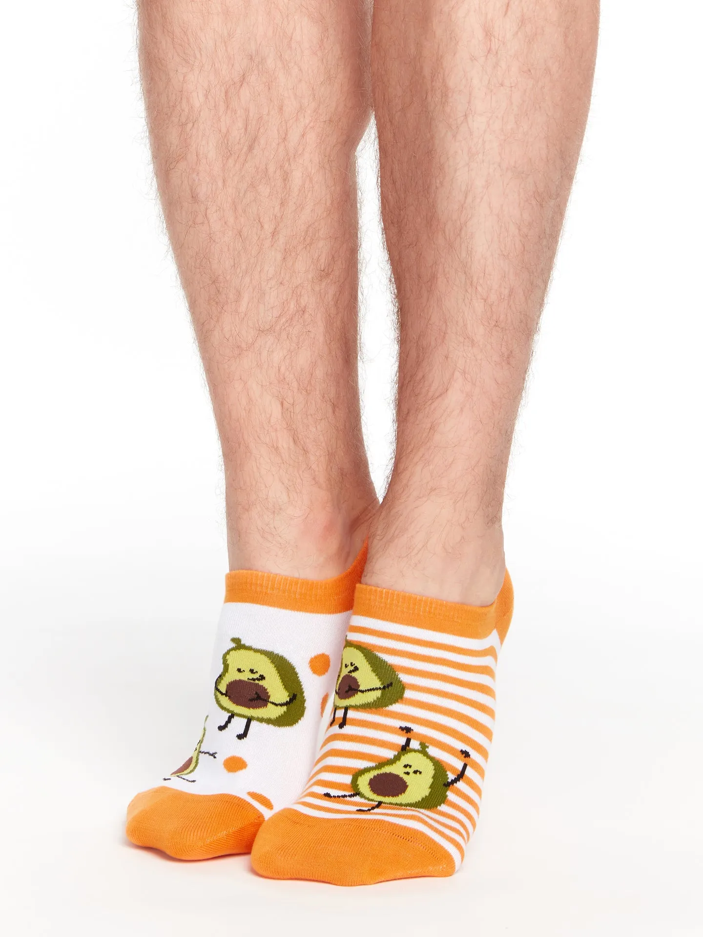 Vrolijke sneakersokken Grappige avocado - Image 2