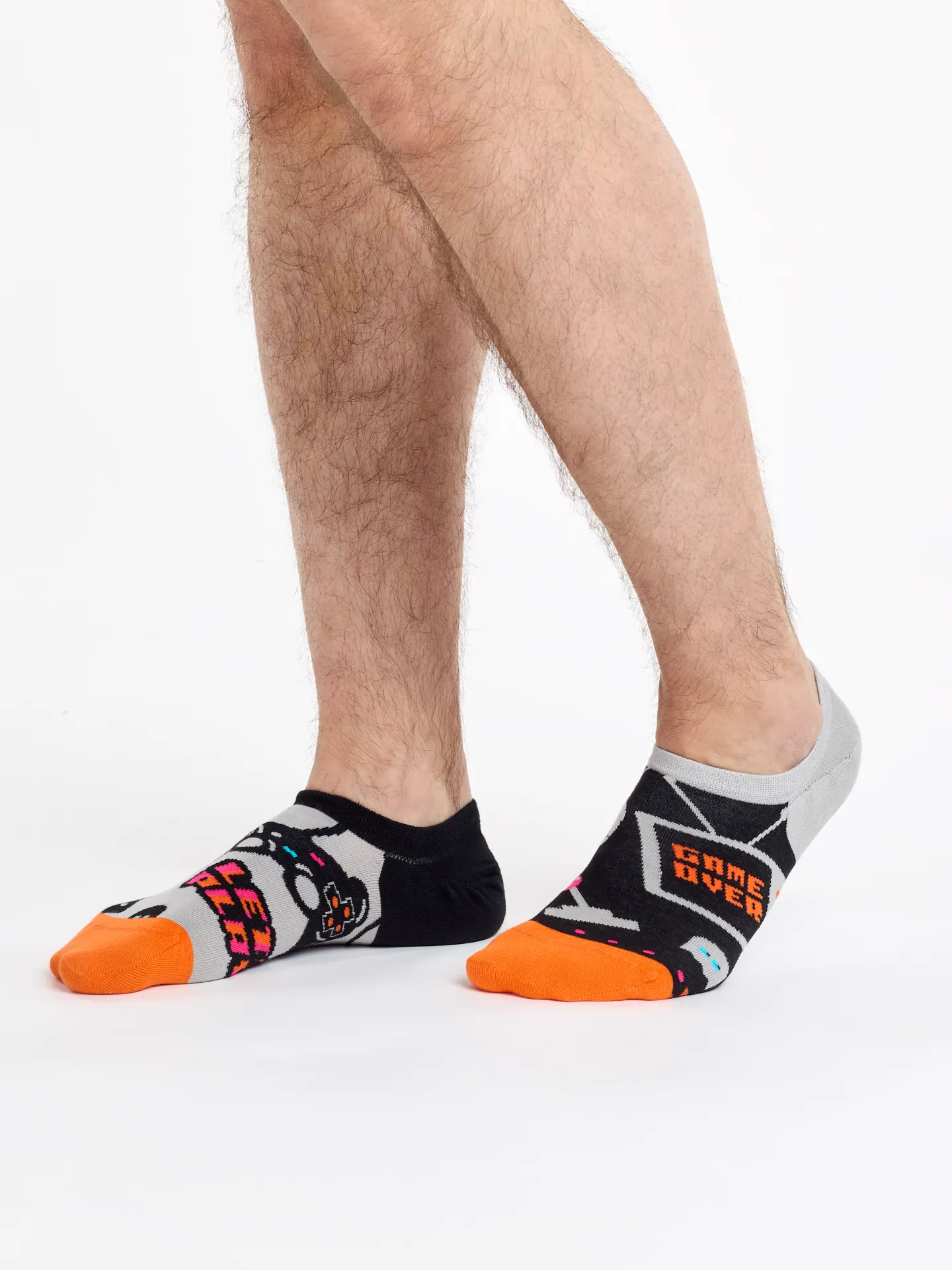 Vrolijke sneakersokken Gamer - Image 2