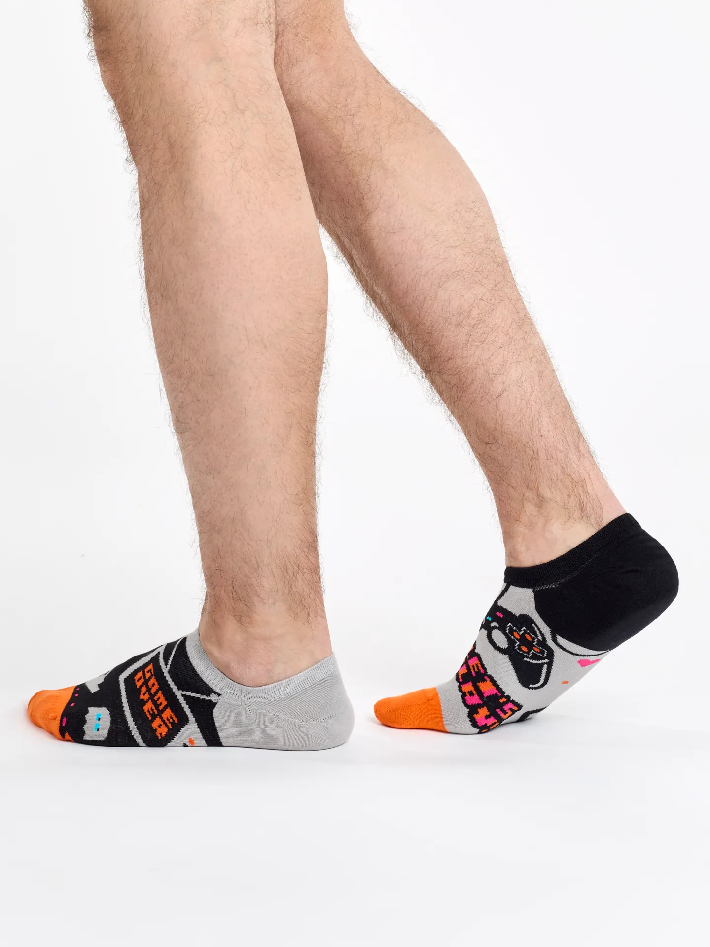 Vrolijke sneakersokken Gamer - Image 3