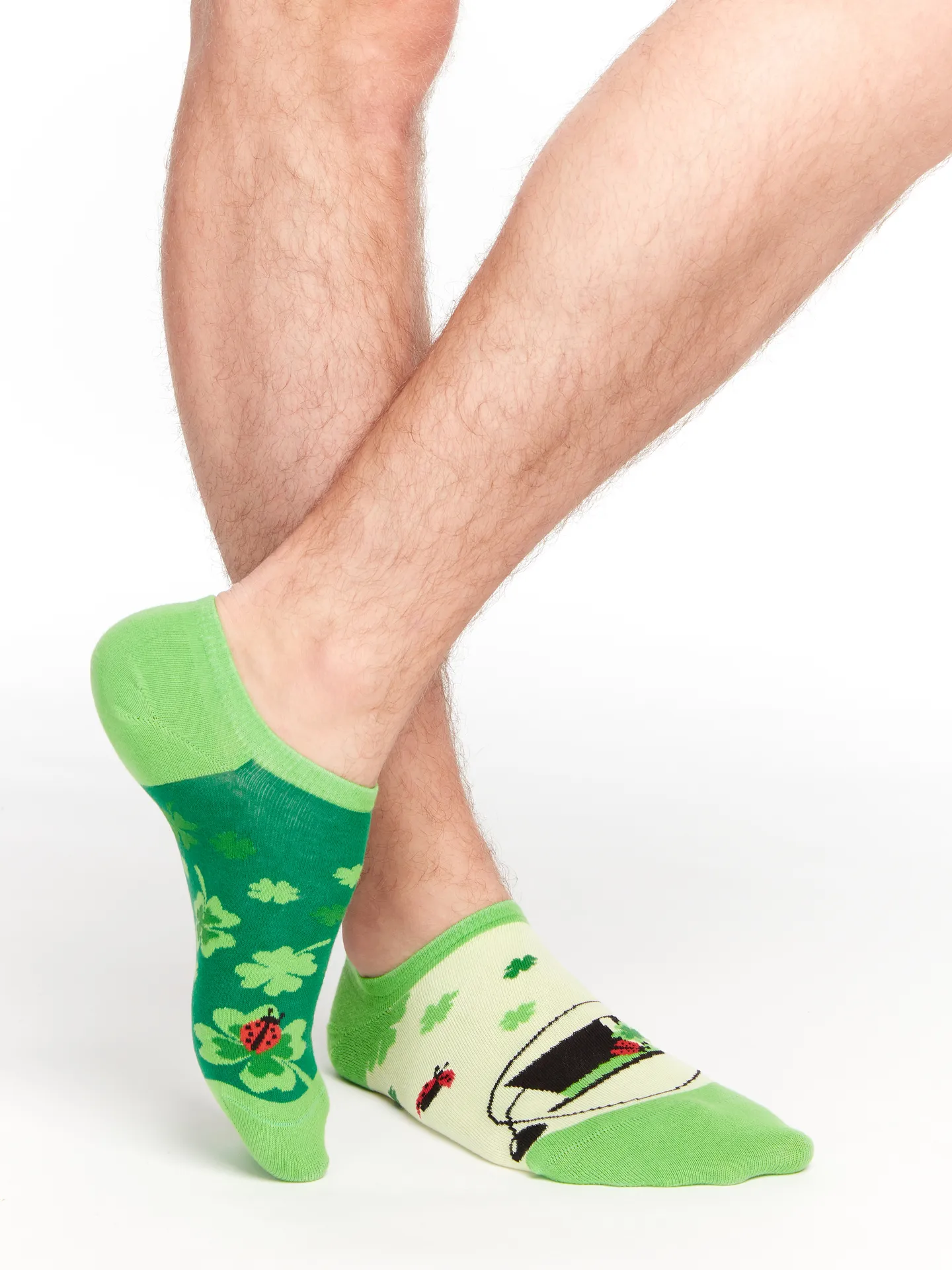 Vrolijke sneakersokken Klavertje vier - Image 5