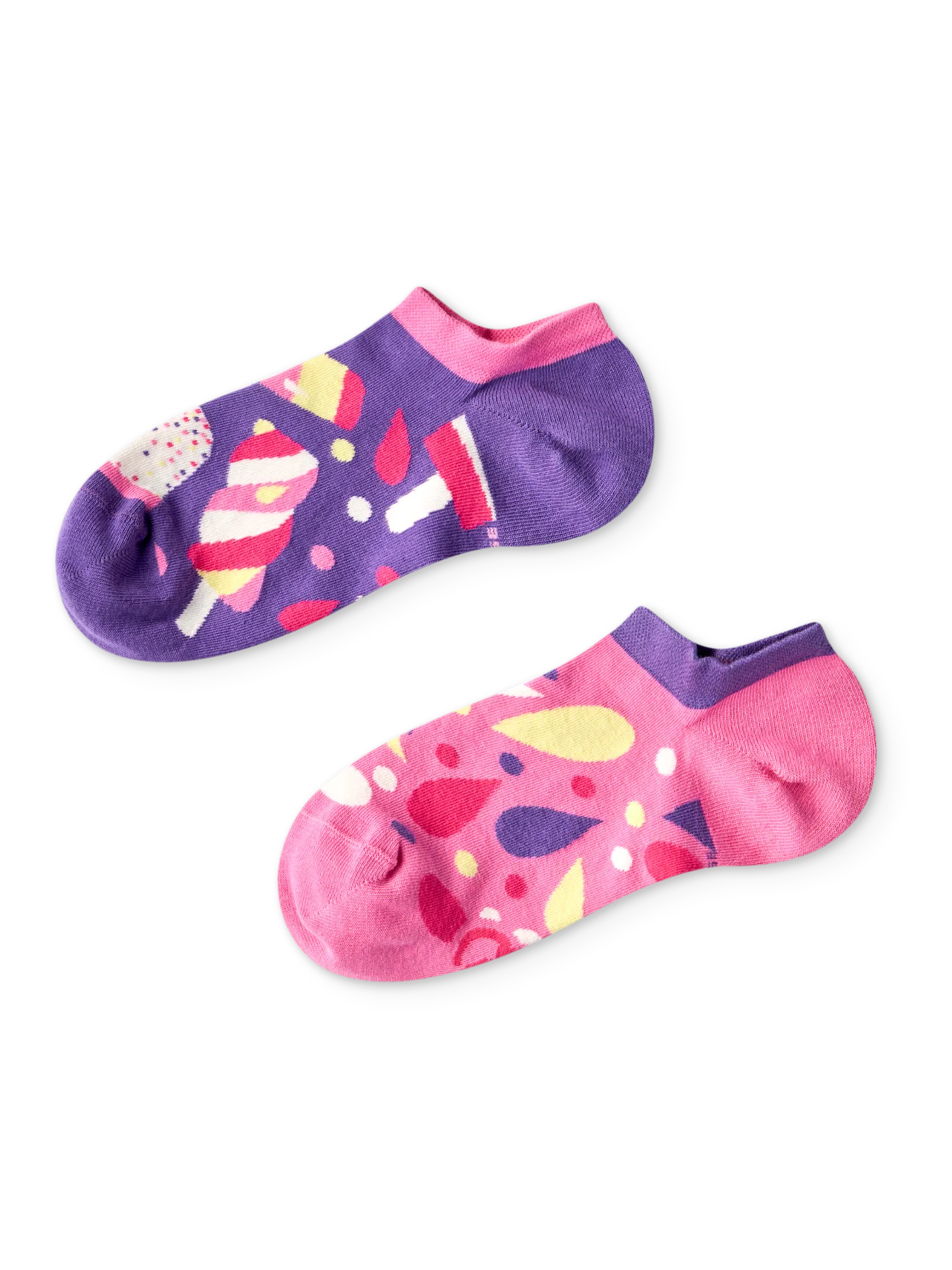 Vrolijke sneakersokken IJslolly's