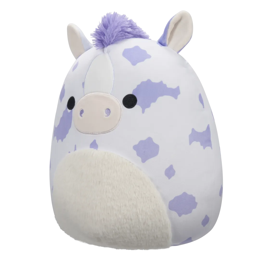 Squishmallows Abelita het Lavendel appaloosa-paard, 30 cm - Image 2