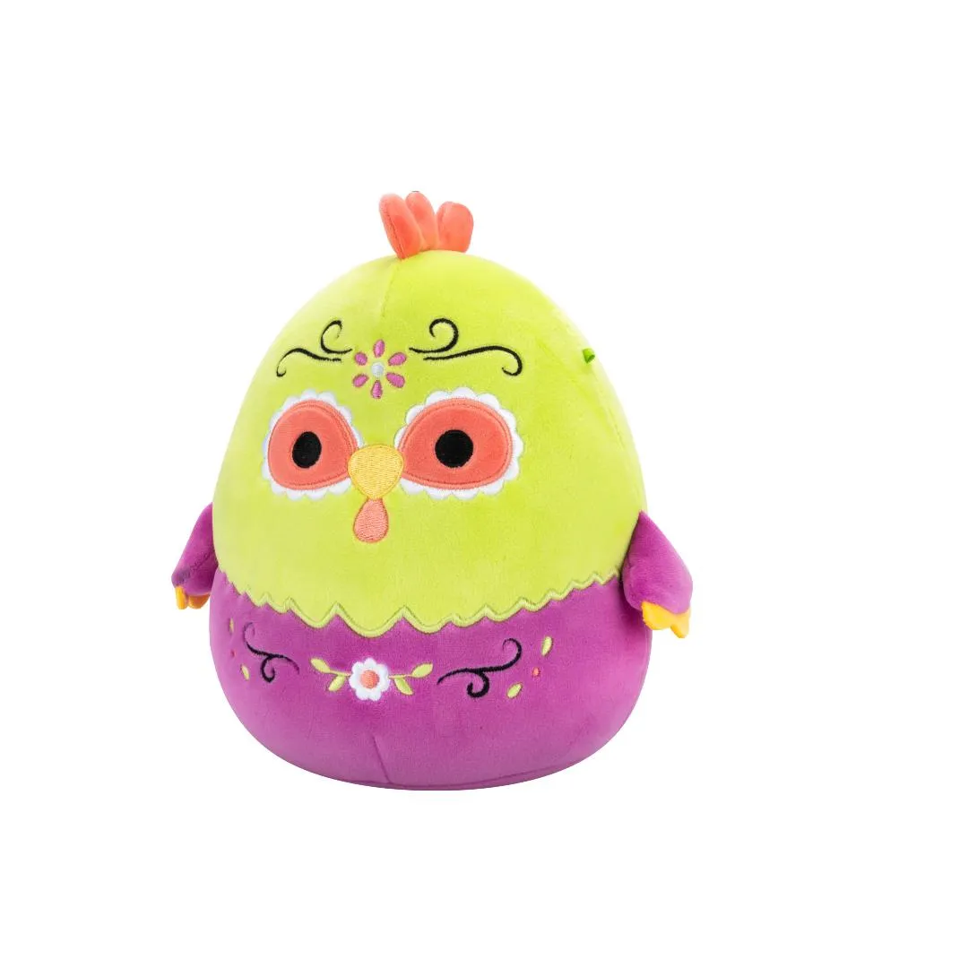 Squishmallows Amparo de groen-paarse Day of the Dead haan, 20 cm - Image 2