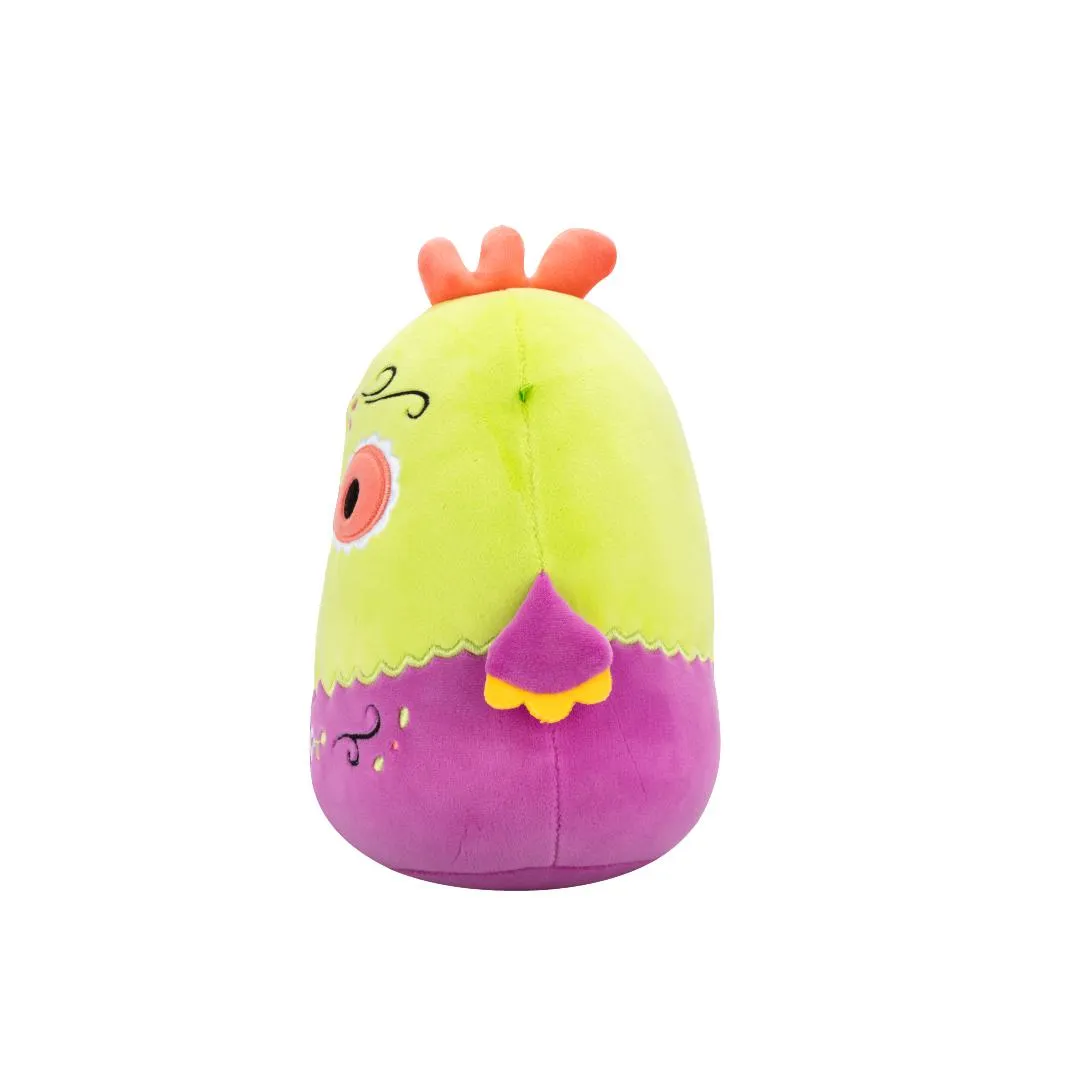 Squishmallows Amparo de groen-paarse Day of the Dead haan, 20 cm - Image 3