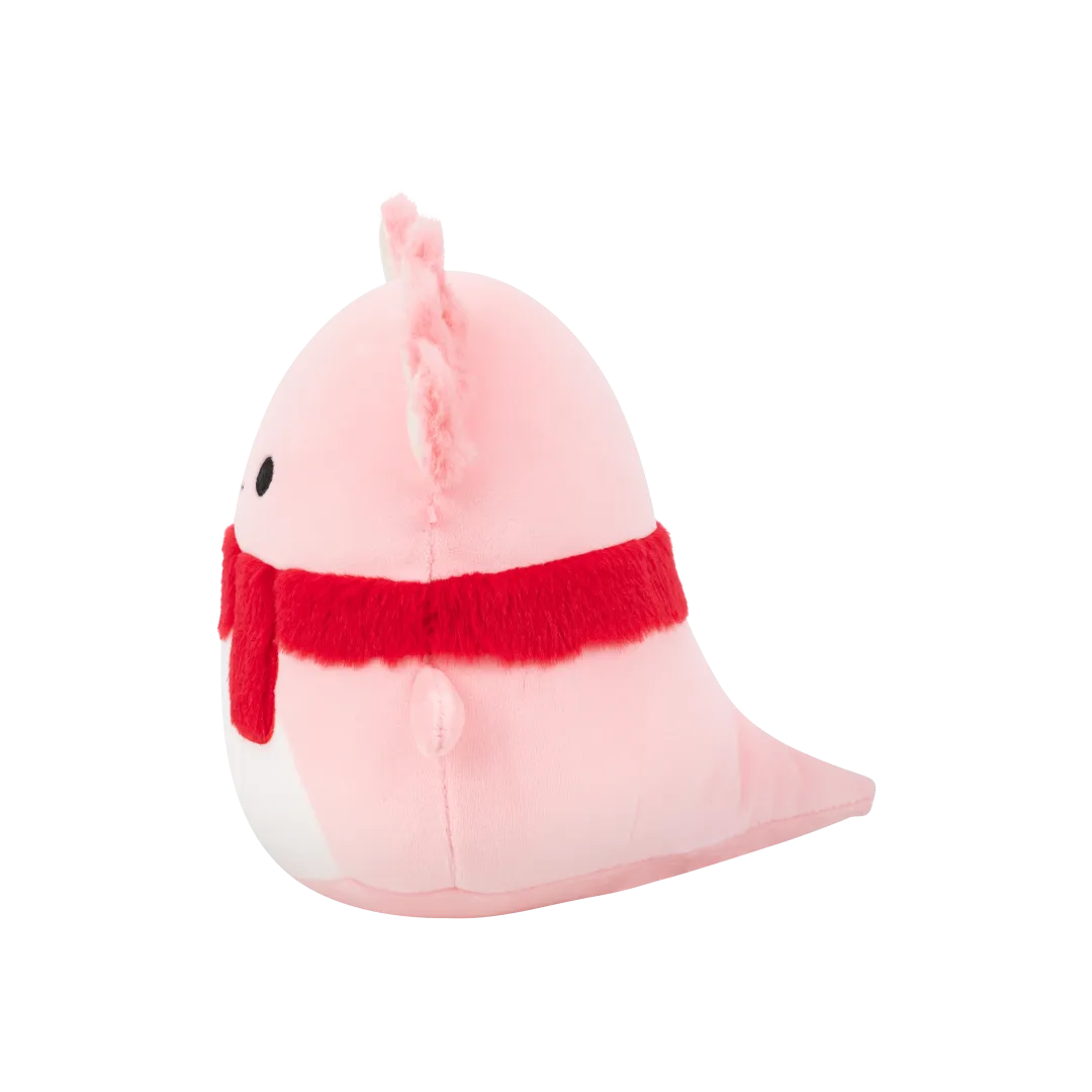 Squishmallows Archie de roze axolotl met fuzzy sjaal, 30 cm - Image 3