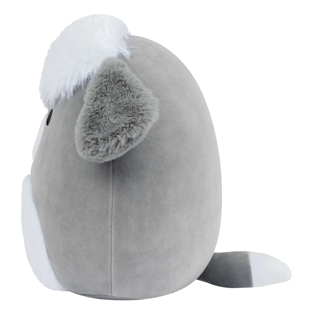 Squishmallows Arnold de grijs-witte herdershond, 13 cm - Image 3