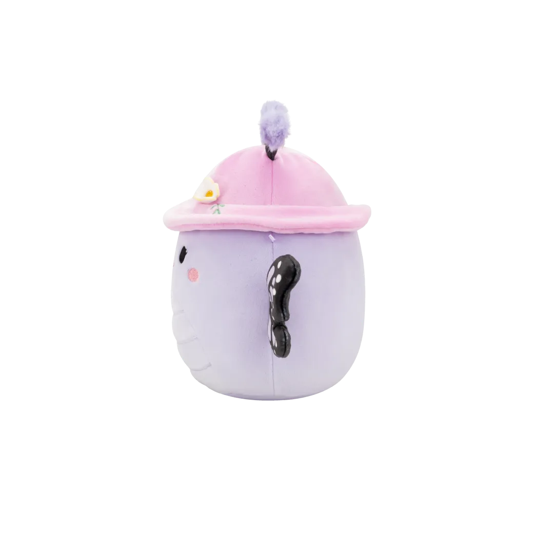 Squishmallows Bibiana de lavendel monarchvlinder met hoed en bloem, 20 cm - Image 3