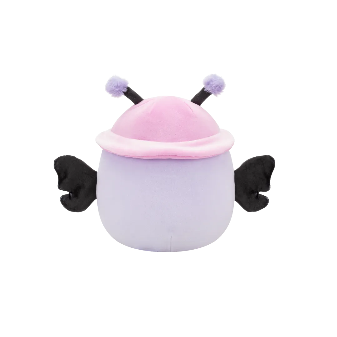 Squishmallows Bibiana de lavendel monarchvlinder met hoed en bloem, 20 cm - Image 4