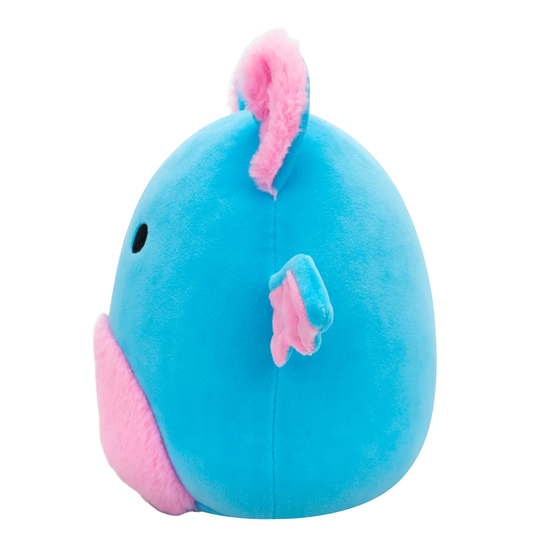Squishmallows Boyle de blauwe fruitvleermuis met roze buik, 20 cm - Image 3