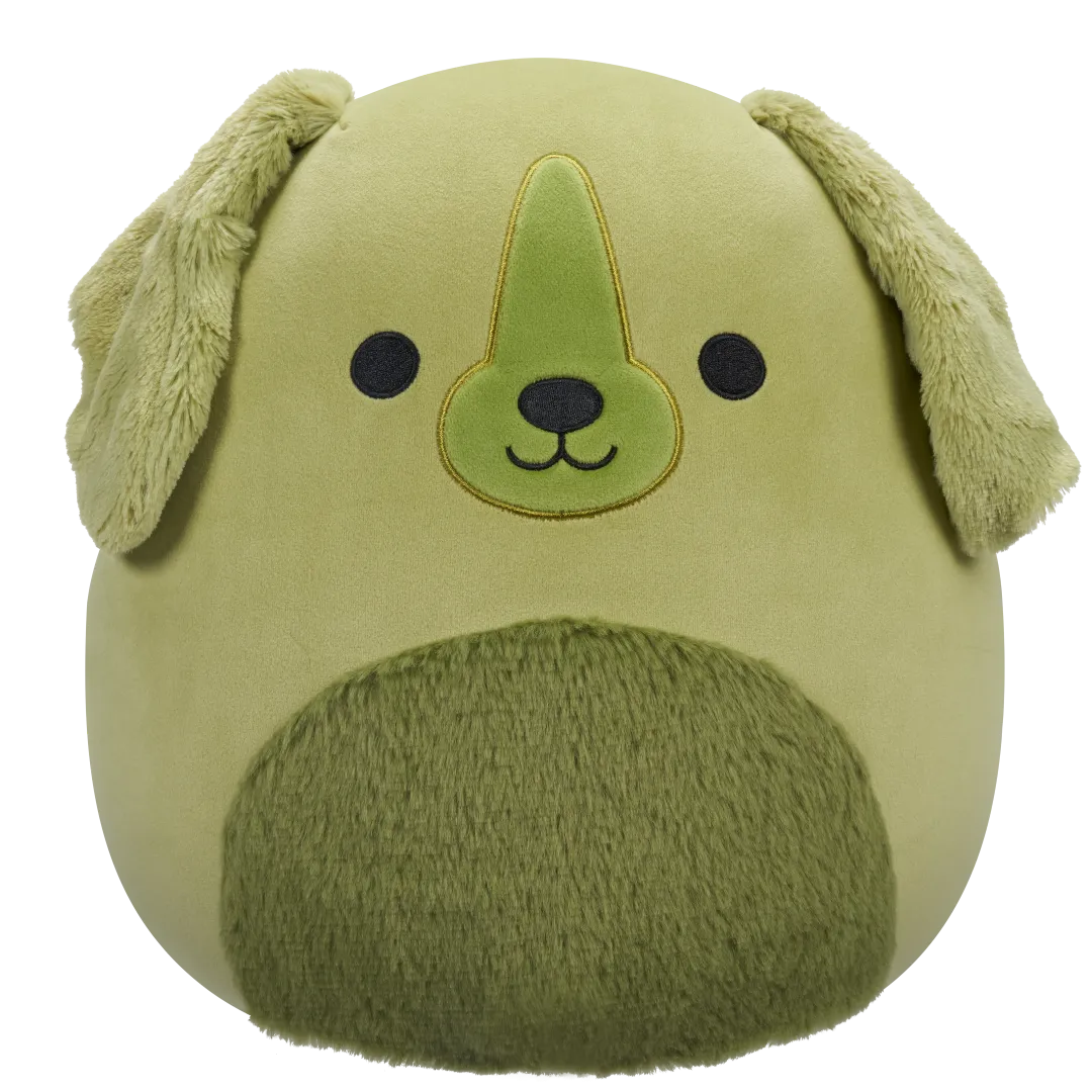 Squishmallows Brad de groene retriever, 30 cm