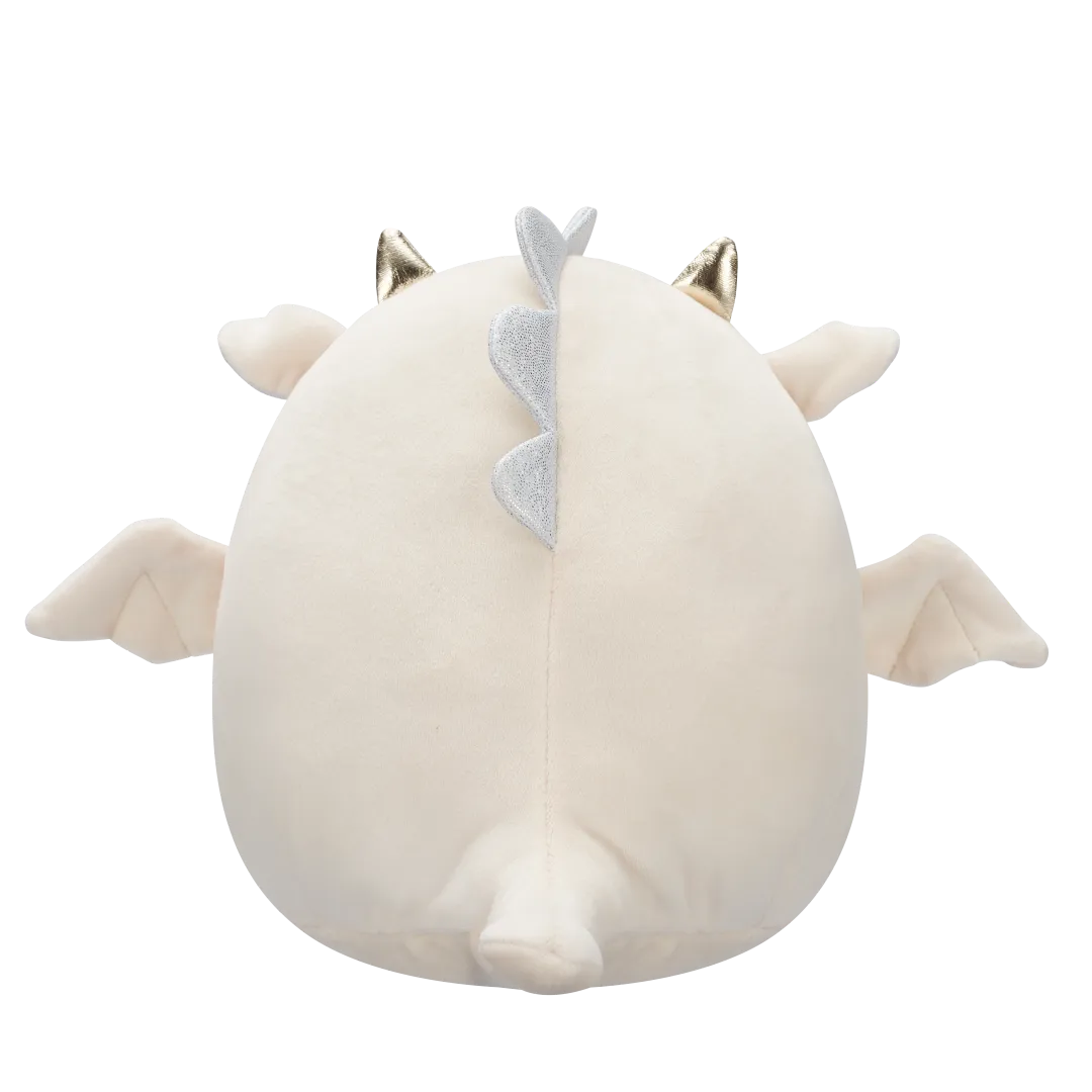 Squishmallows Buck de room en perzik draak met pluizige buik, 20 cm - Image 4
