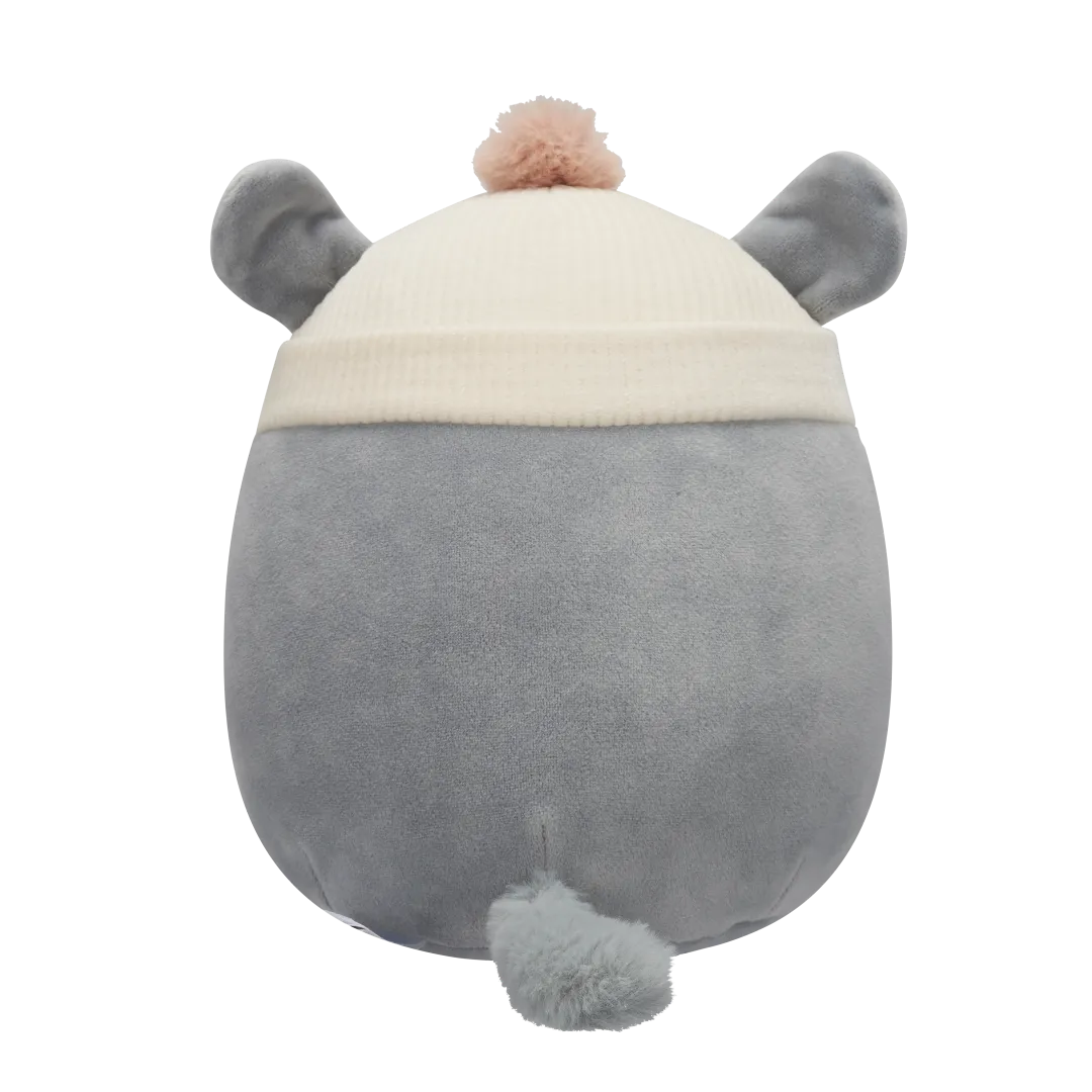 Squishmallows Camilo de grijze chinchilla met gebreide muts, 20 cm - Image 3