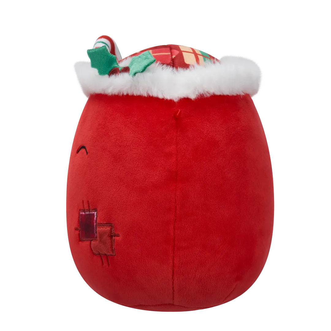 Squishmallows Carrie de knipogende cadeauzak met lappendeken, 20 cm - Image 2