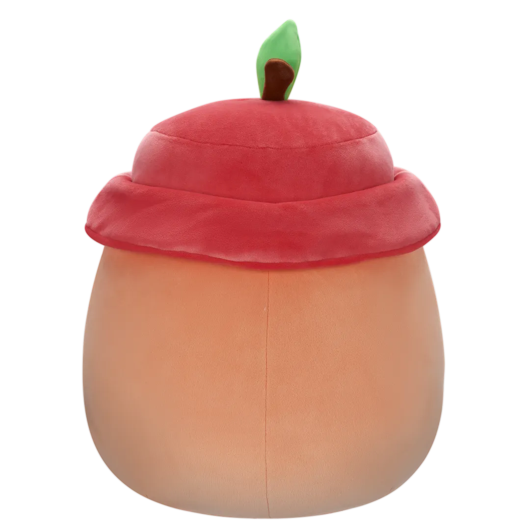 Squishmallows Celia het sinaasappelschijfje met rode vissershoed, 30 cm - Image 3