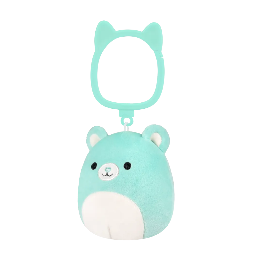 Squishmallows sleutelhanger Belinda de blauwgroene beer, 9 cm - Image 3