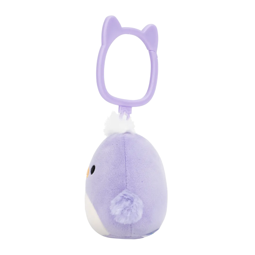 Squishmallows sleutelhanger Daquarius de paarse eend, 9 cm - Image 2