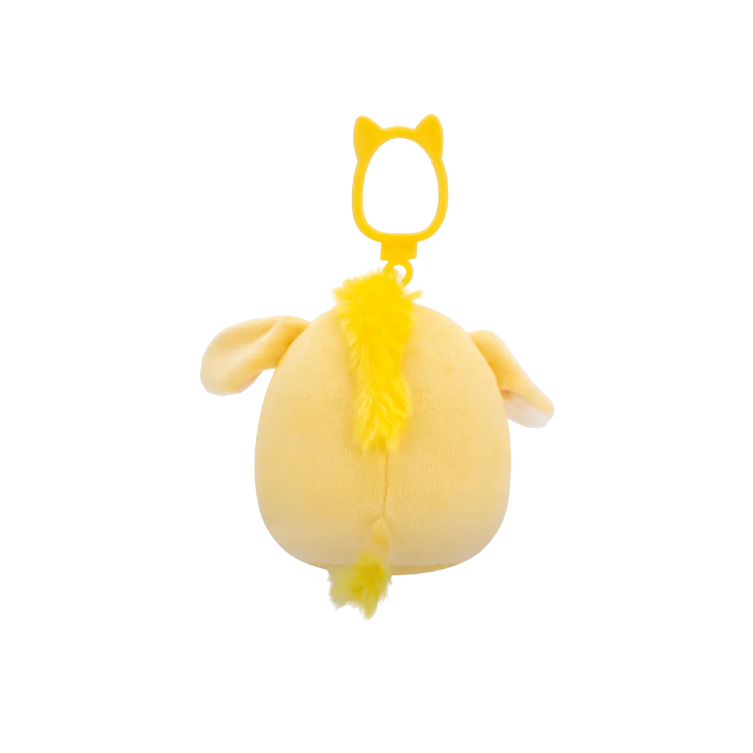 Squishmallows Clip-On Gavyn de gele ezel, 9 cm - Image 4