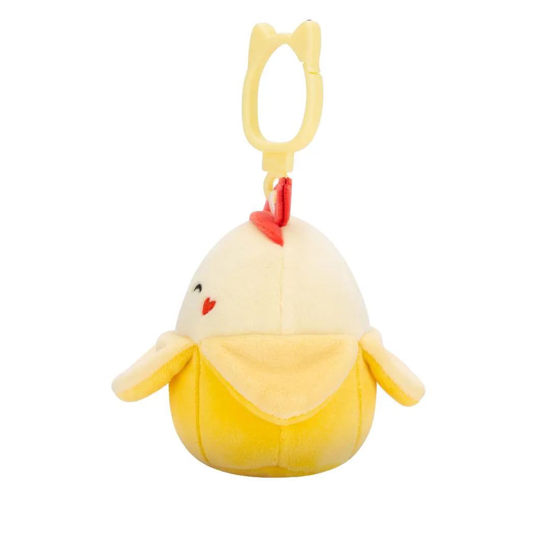 Squishmallows Clip-On Junie de knipogende gele banaan, 9 cm - Image 3