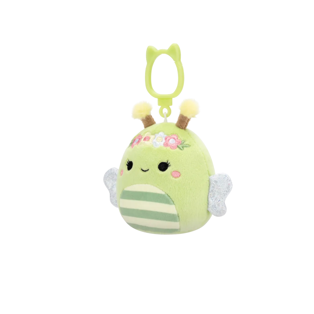 Squishmallows Clip-On Sybil de groene bij, 9 cm - Image 3