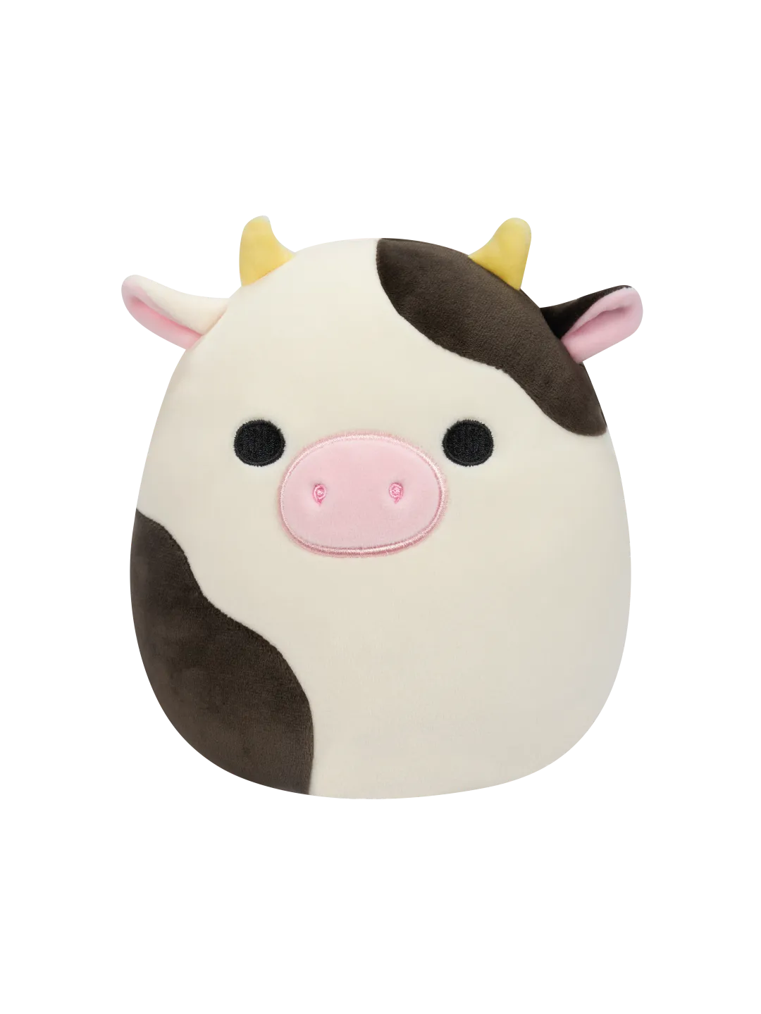 Squishmallows Connor de zwart-witte koe, 20 cm