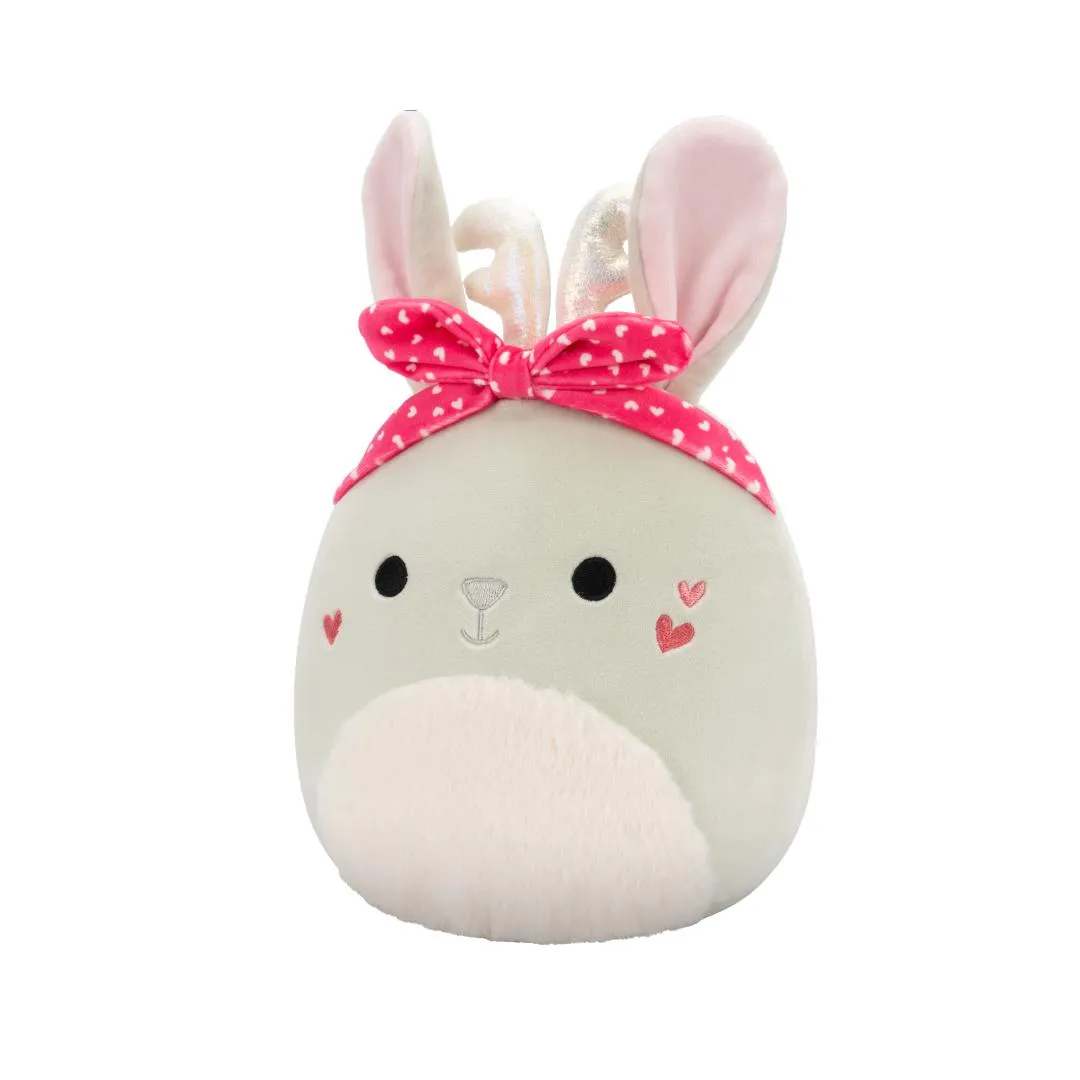 Squishmallows Coralie de crèmekleurige jakhals met pluizig buikje, 20 cm - Image 2