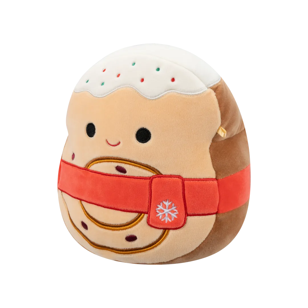 Squishmallows Davey de kaneeltoast met rode sjaal, 20 cm - Image 2